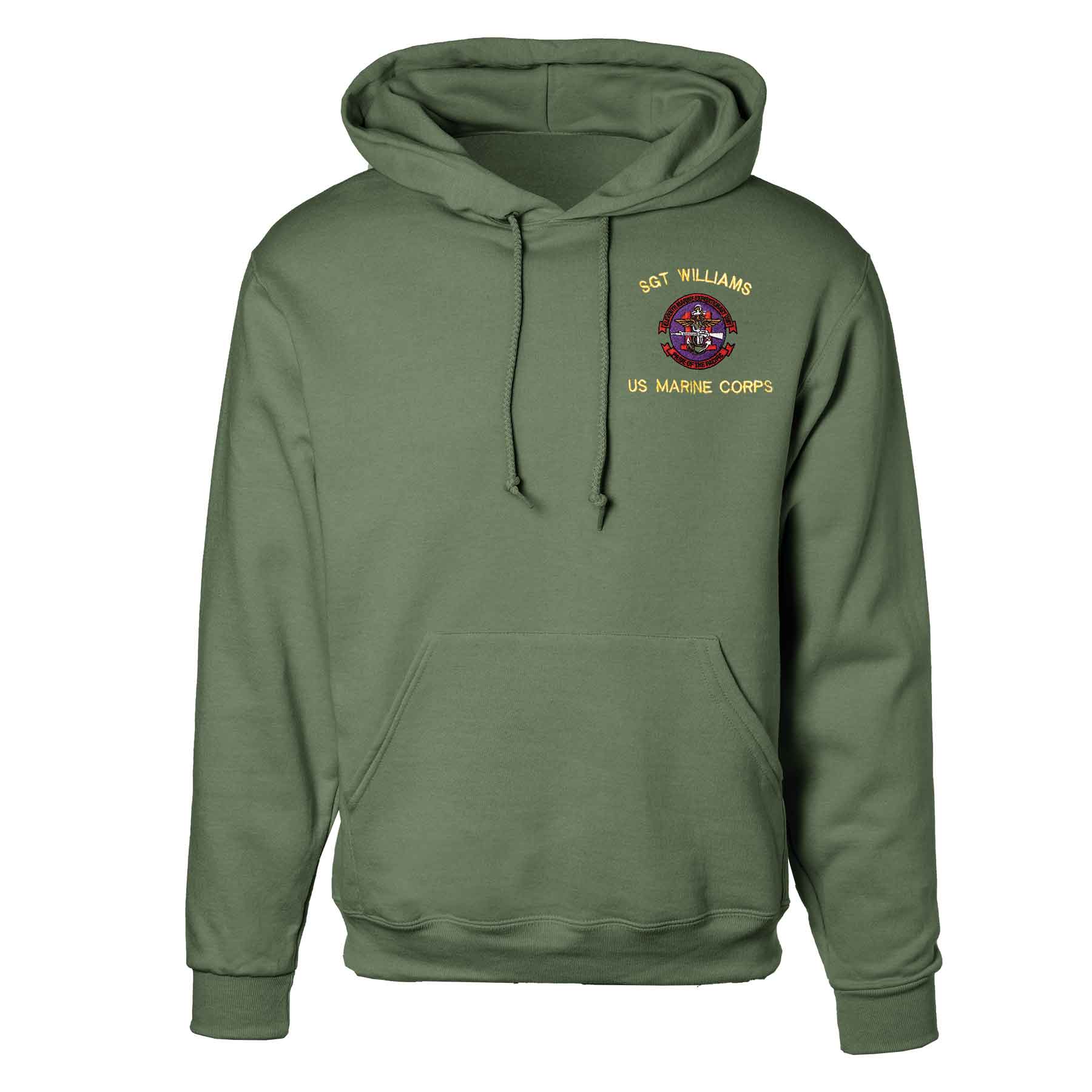 11TH MEU Pride Of The Pacific Embroidered Hoodie - Image 4