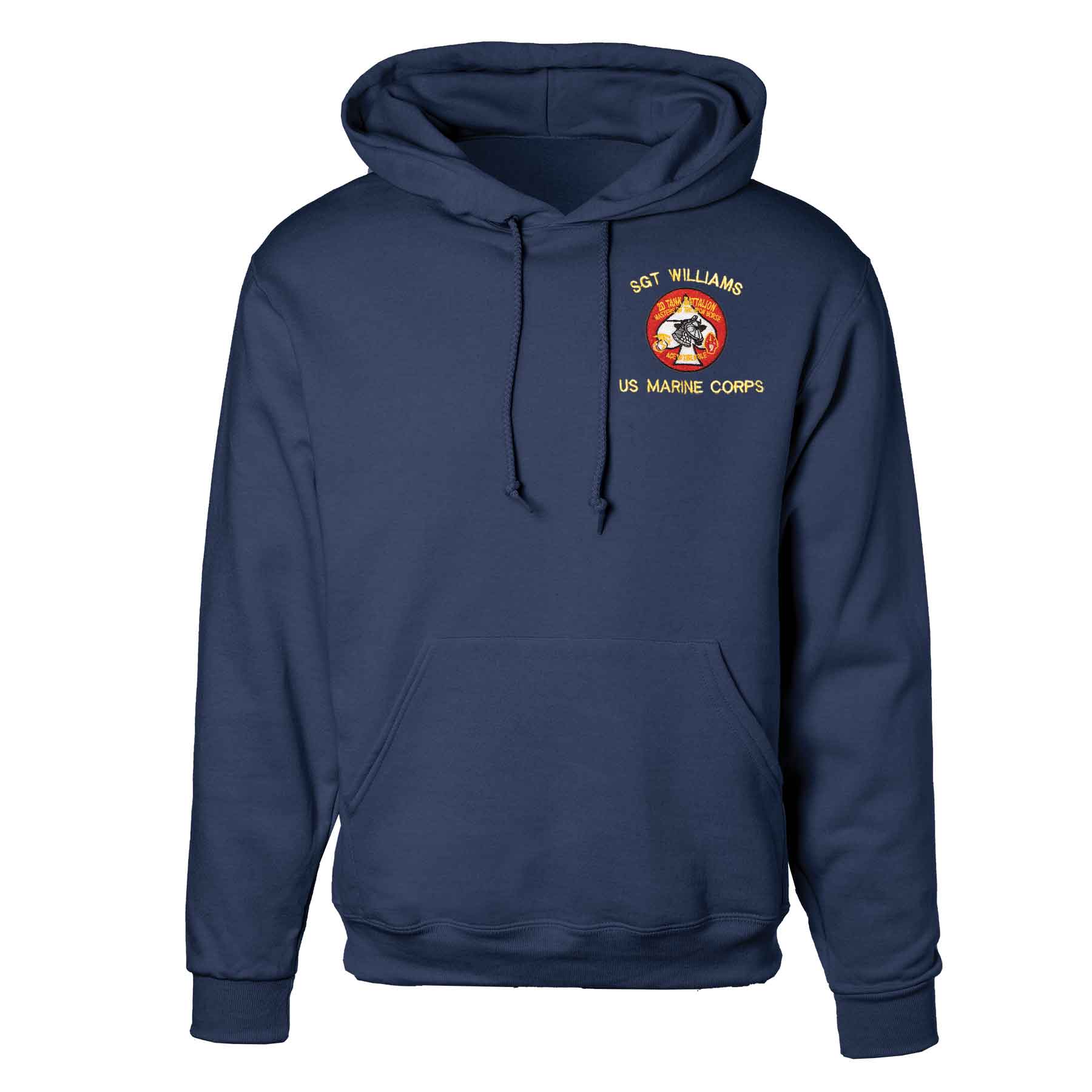 2nd Tank Battalion Embroidered Hoodie - Image 3
