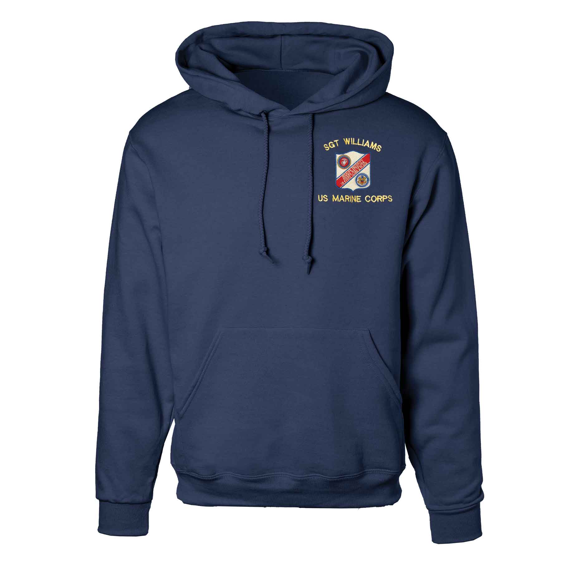 Marine Security Guard Embroidered Hoodie - Image 3