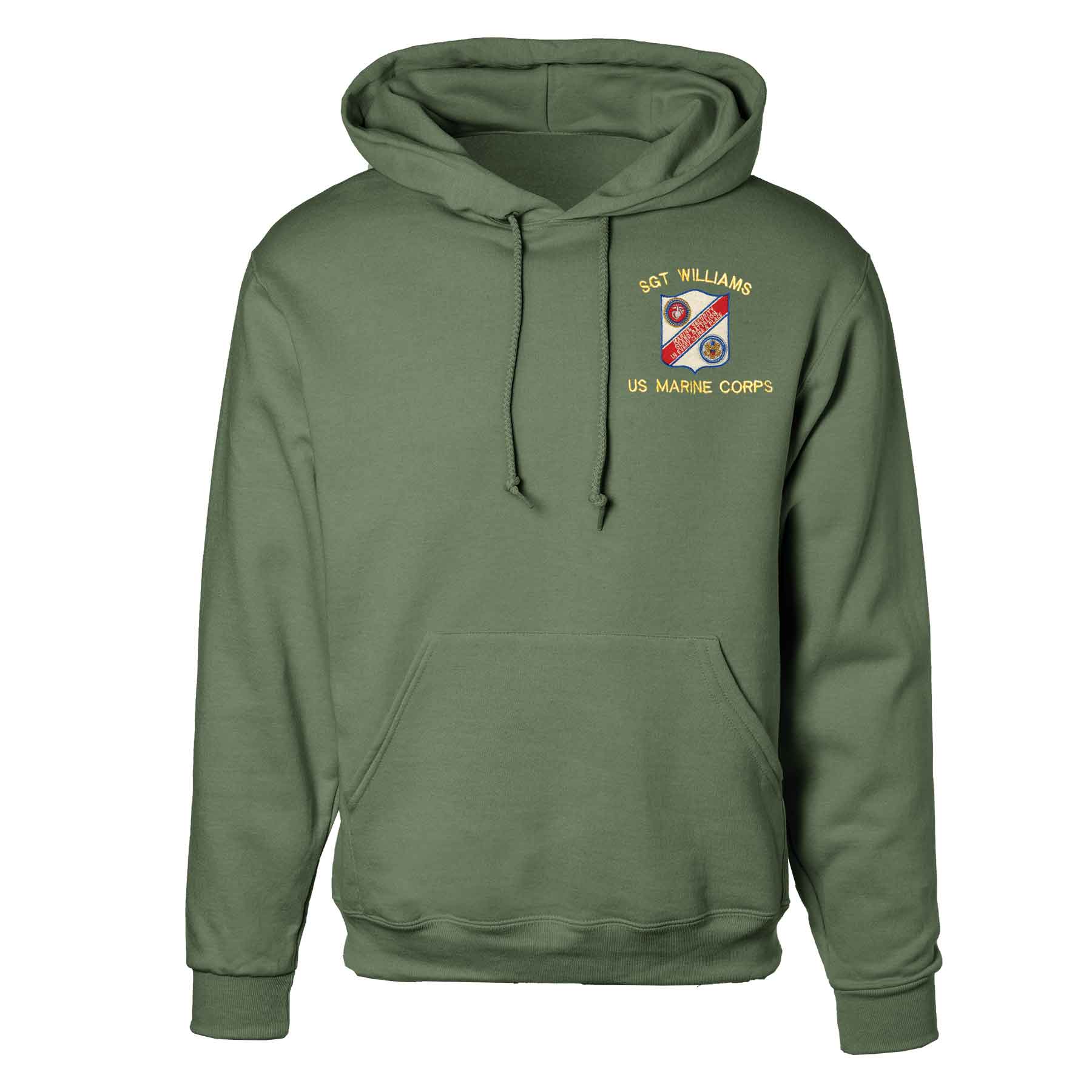 Marine Security Guard Embroidered Hoodie - Image 4