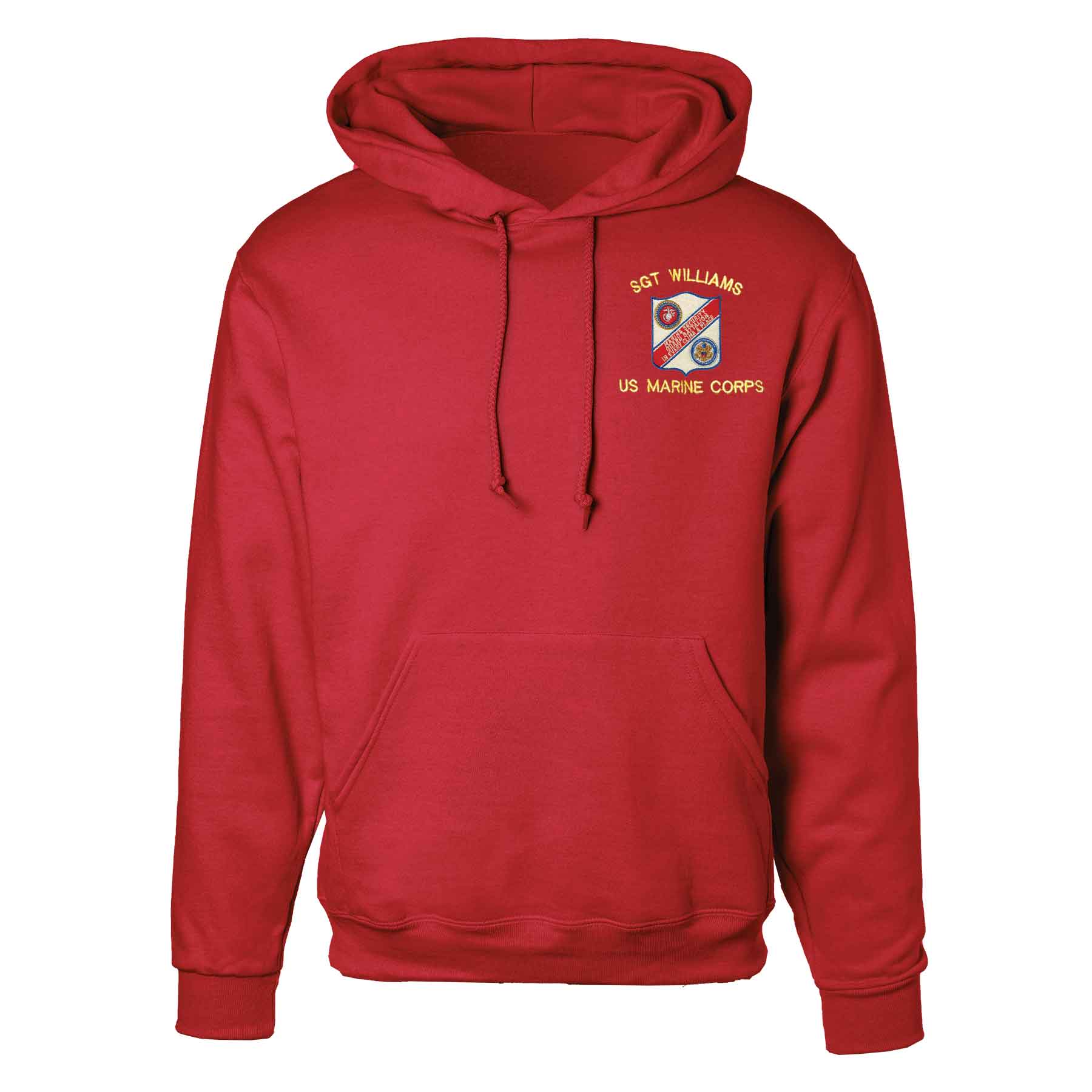 Marine Security Guard Embroidered Hoodie - Image 5