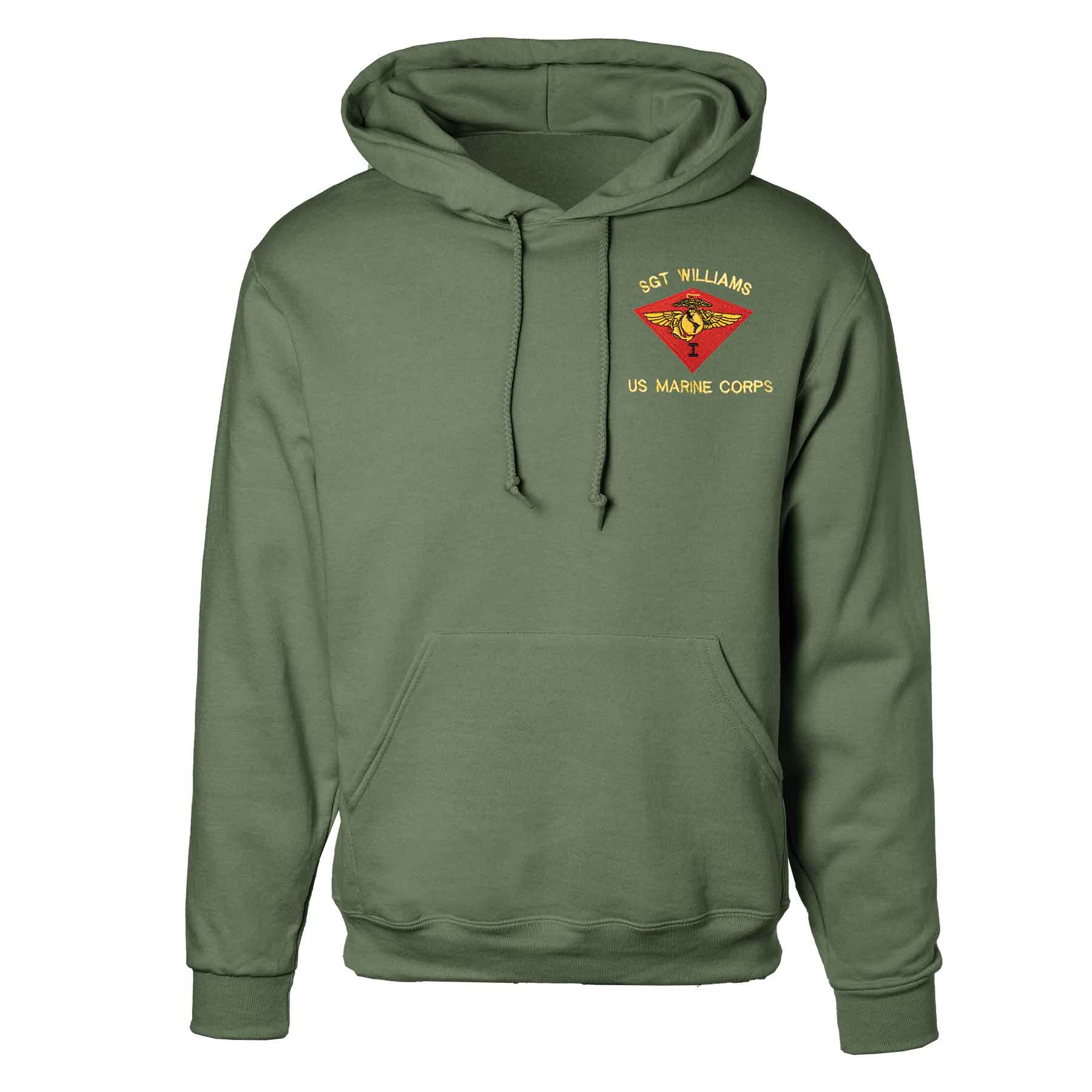 1st Marine Air Wing Embroidered Hoodie - Image 4