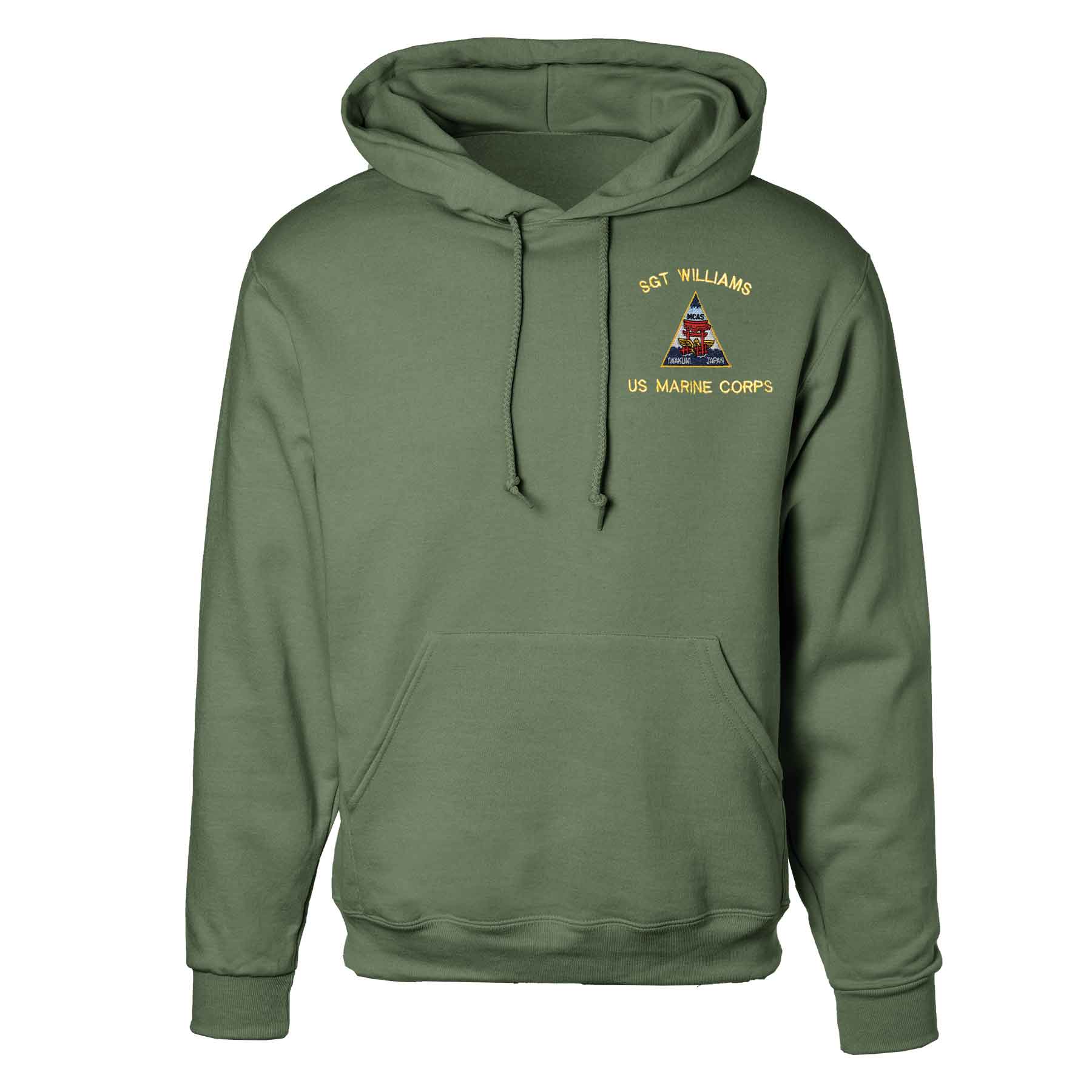 MCAS Iwakuni Embroidered Hoodie - Image 4