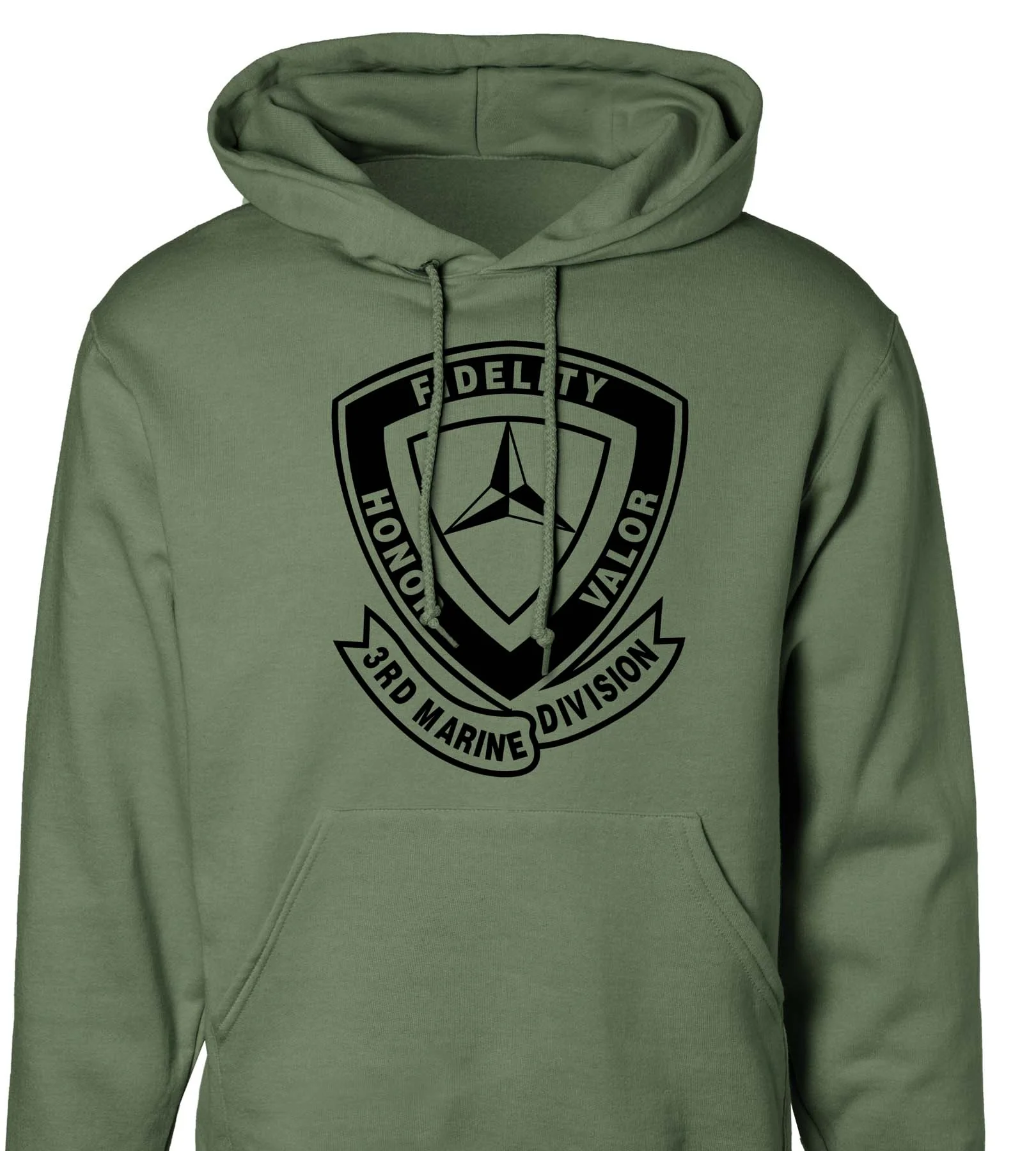 3rd Marine Division Hoodie - Image 2