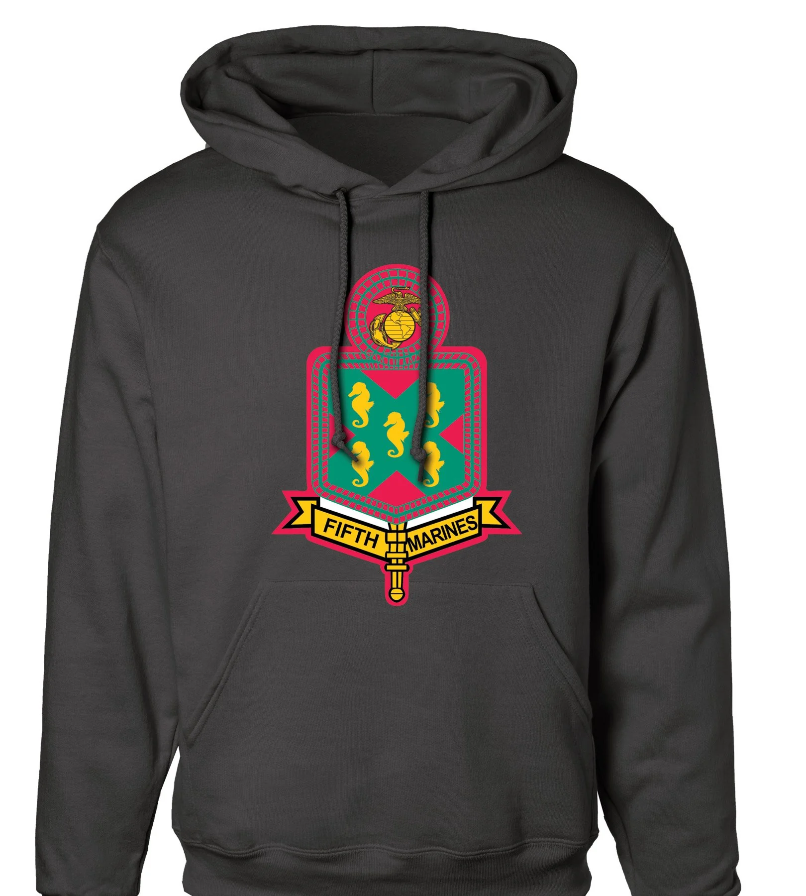 5th Marines Regimental Hoodie - Image 2