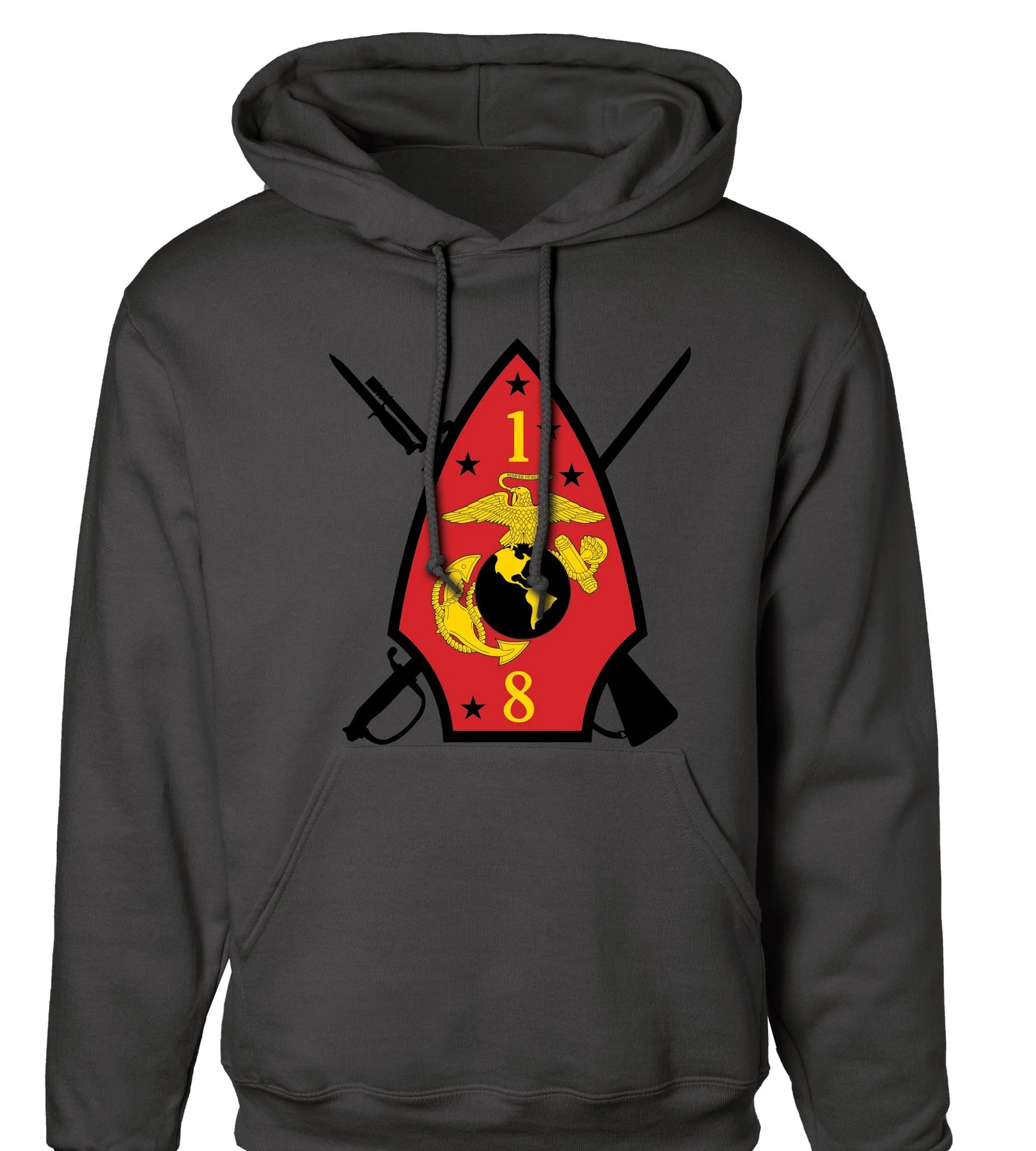 1st Battalion 8th Marines Hoodie - Image 2