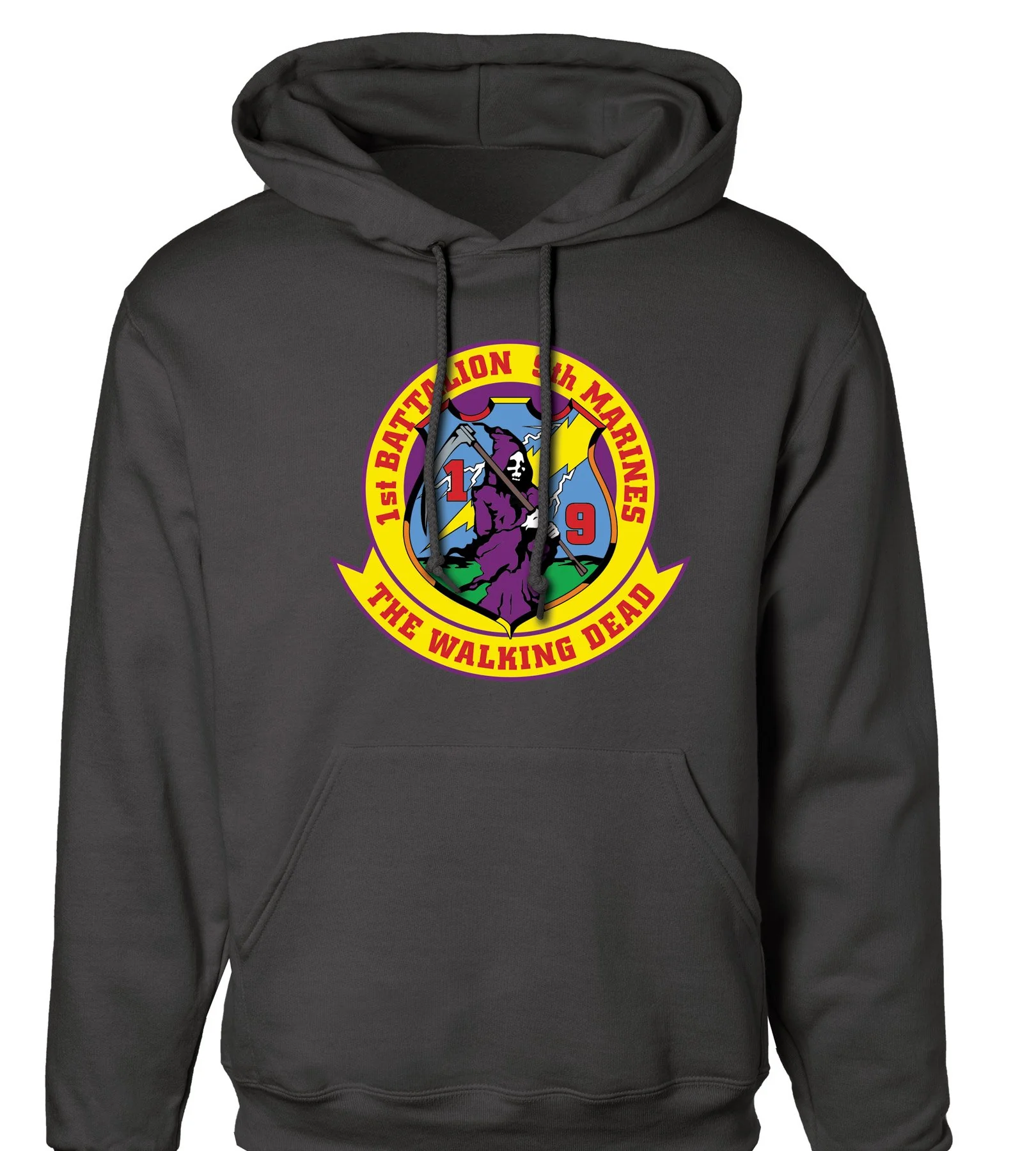 1st Battalion 9th Marines Hoodie - Image 2