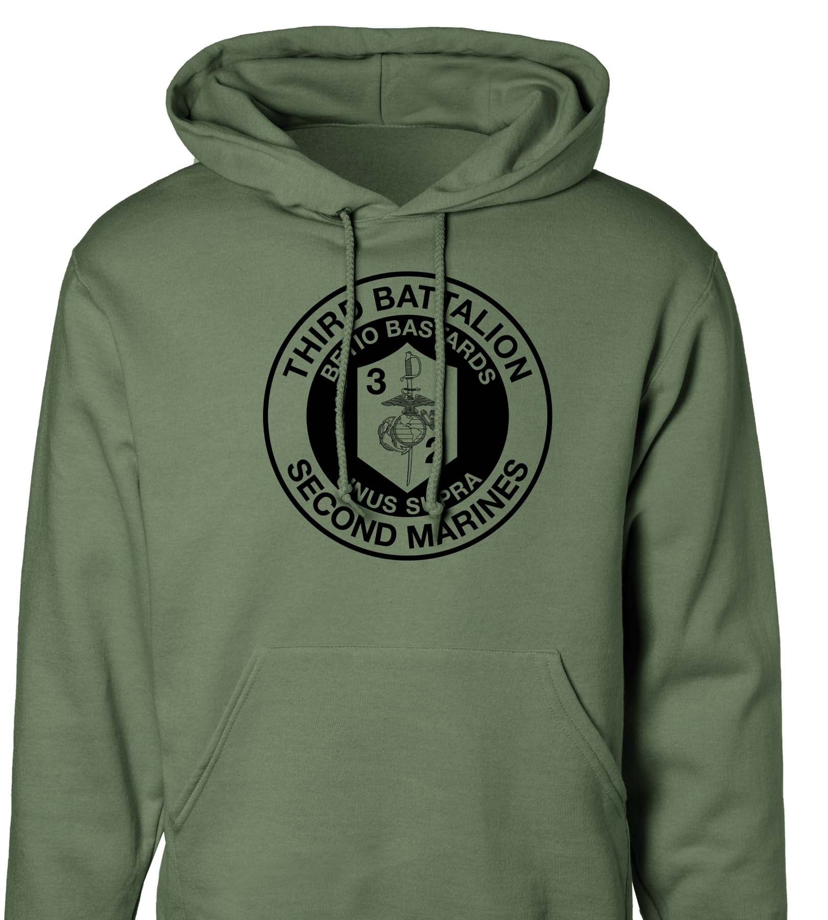 3rd Battalion 2nd Marines Hoodie - Image 3