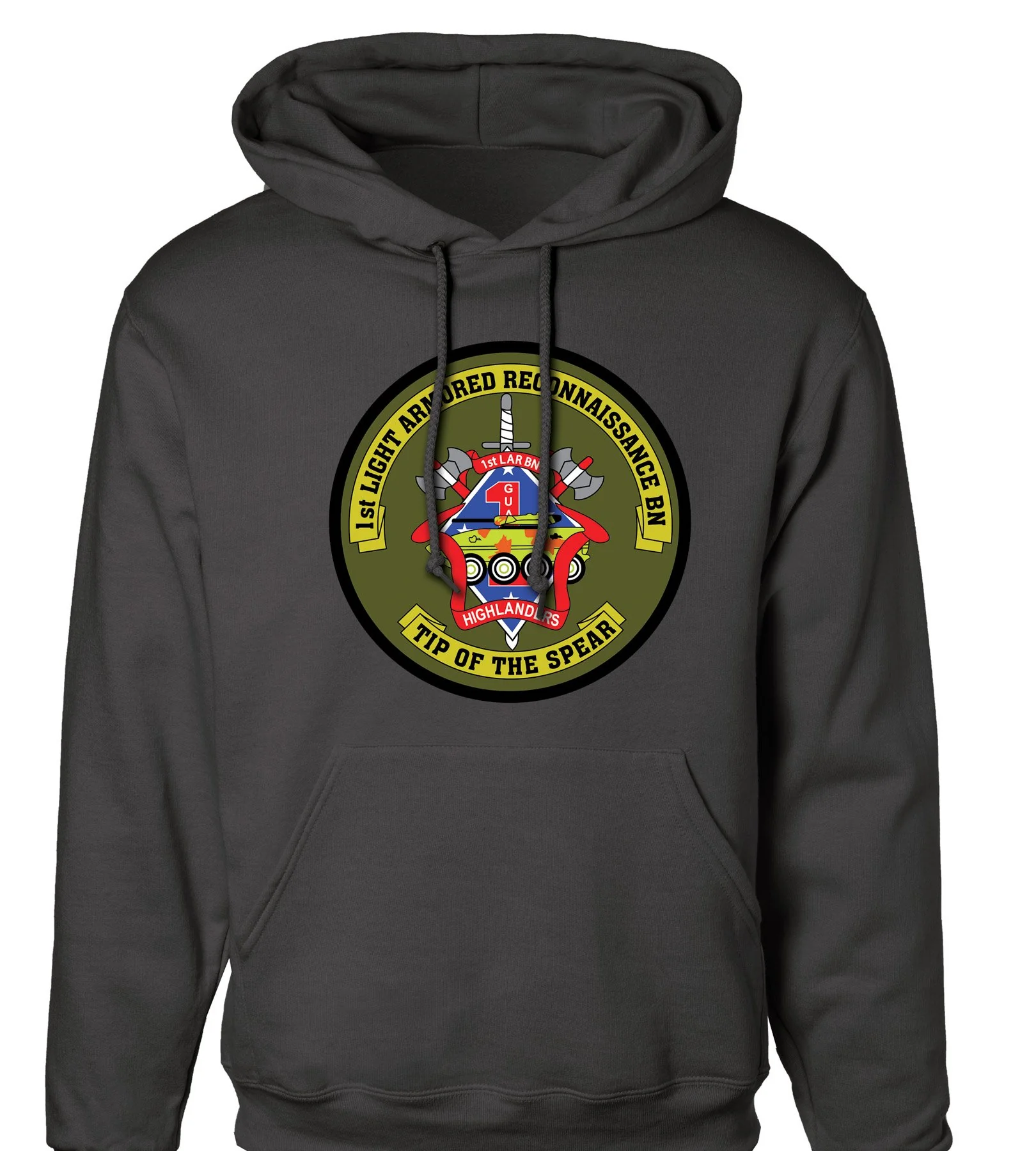 1st LAR Battalion Hoodie - Image 2