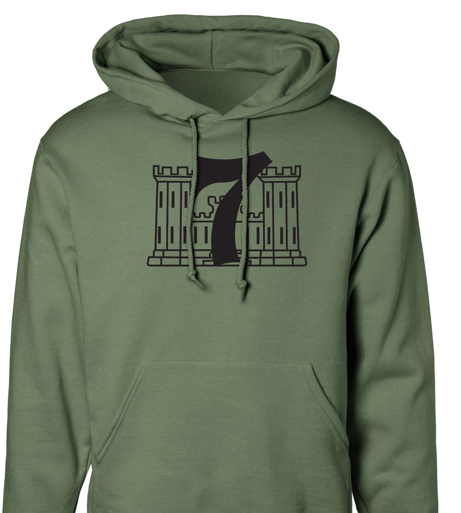 7th Engineers Battalion Hoodie - Image 3