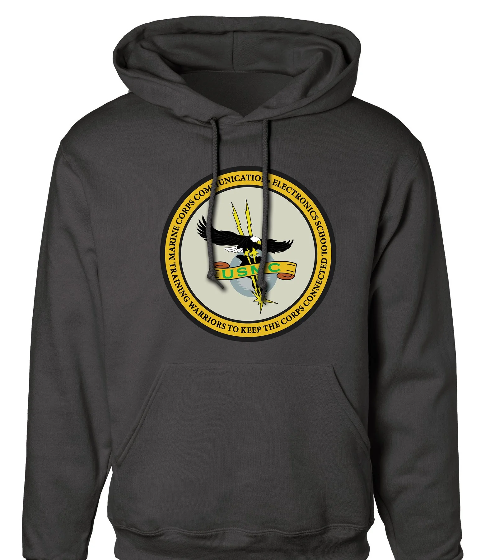 MCCES (Marine Corps Communications Electronics School) Hoodie - Image 2