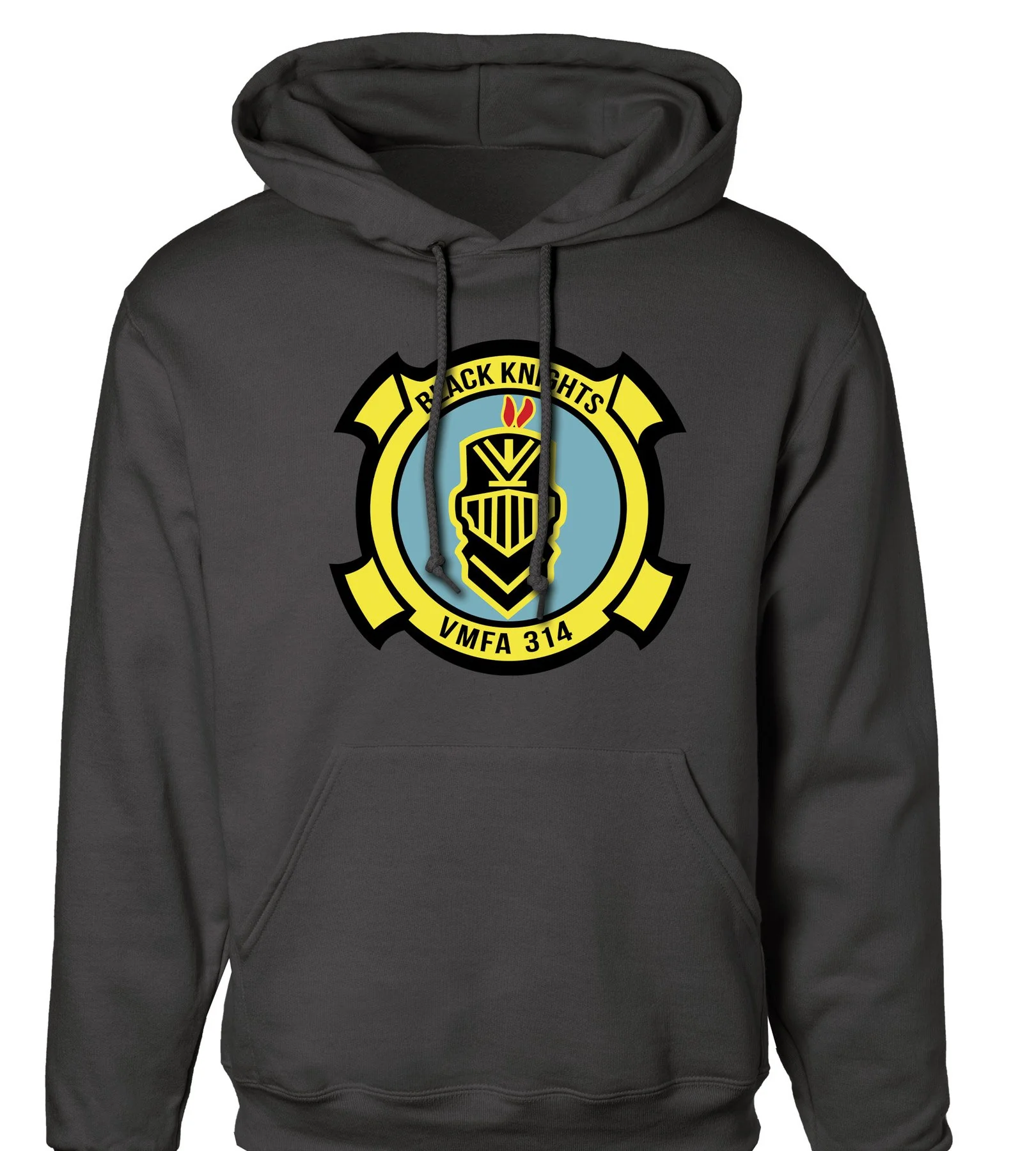 VMFA-314 Black Knights Hoodie - Image 2