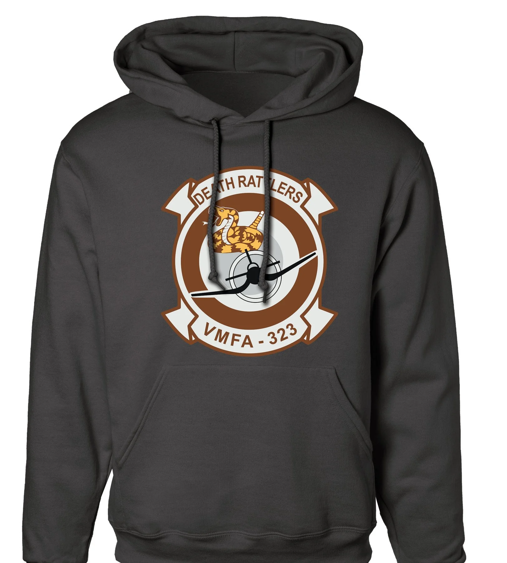 VMFA-323 Death Rattlers Hoodie - Image 2