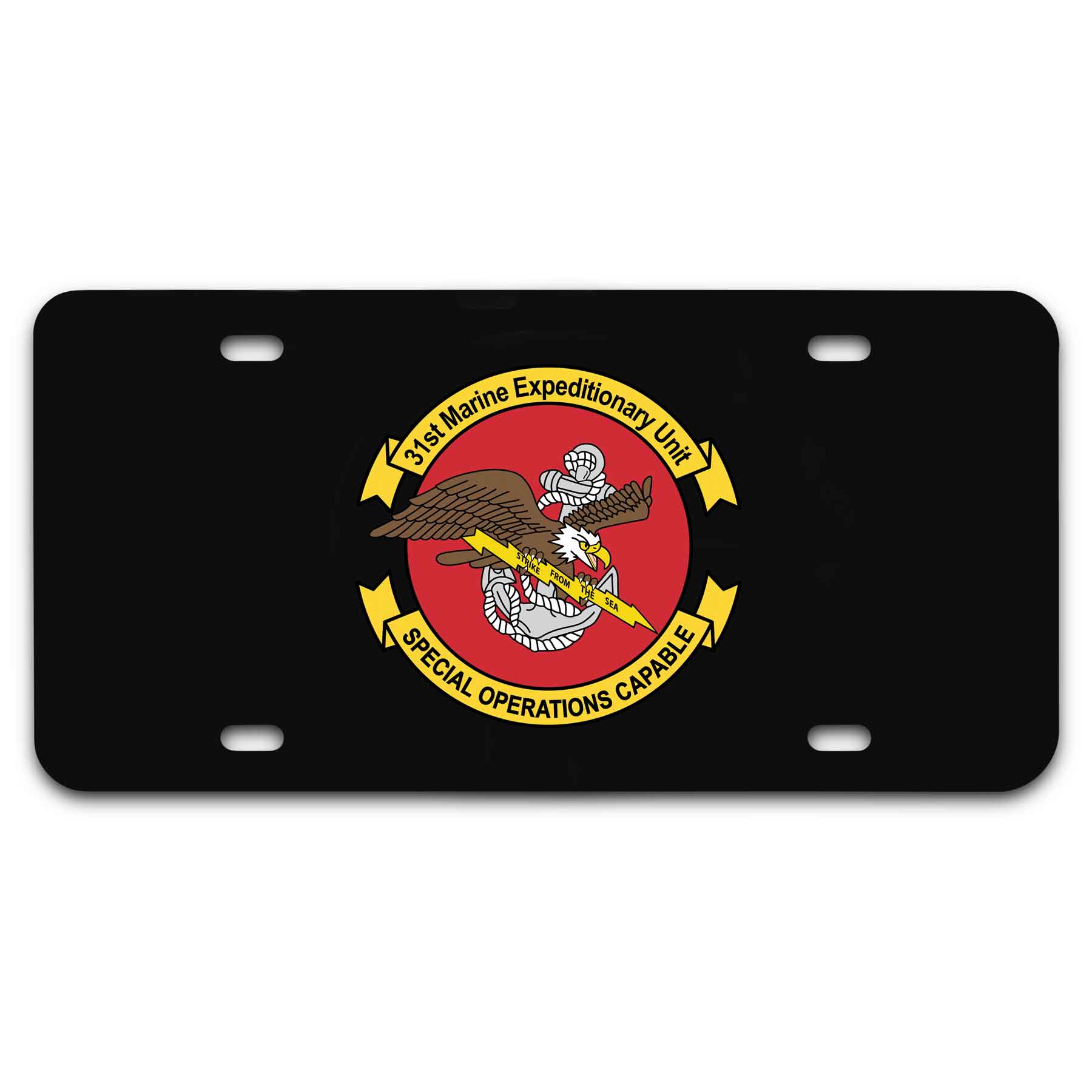 31st MEU Special Operations Capable License Plate