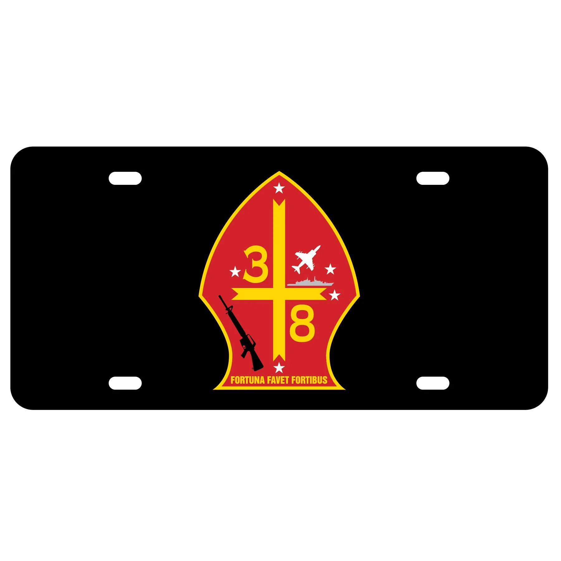 3rd Battalion 8th Marines License Plate