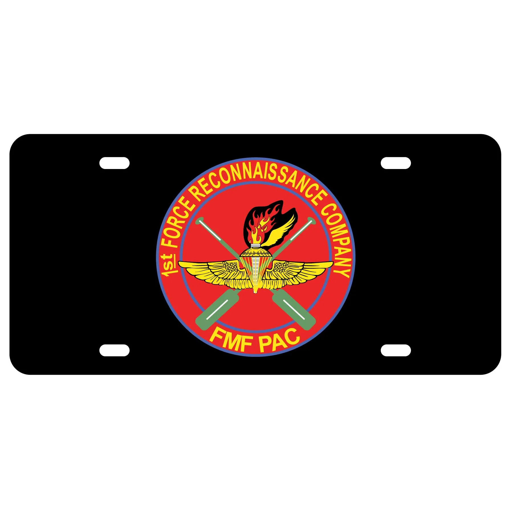 1st Force Recon FMF PAC License Plate