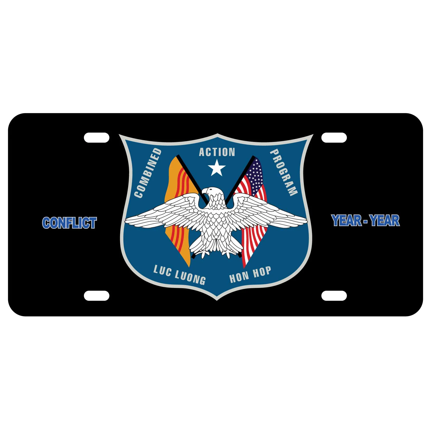 Combined Action Program License Plate - Image 2