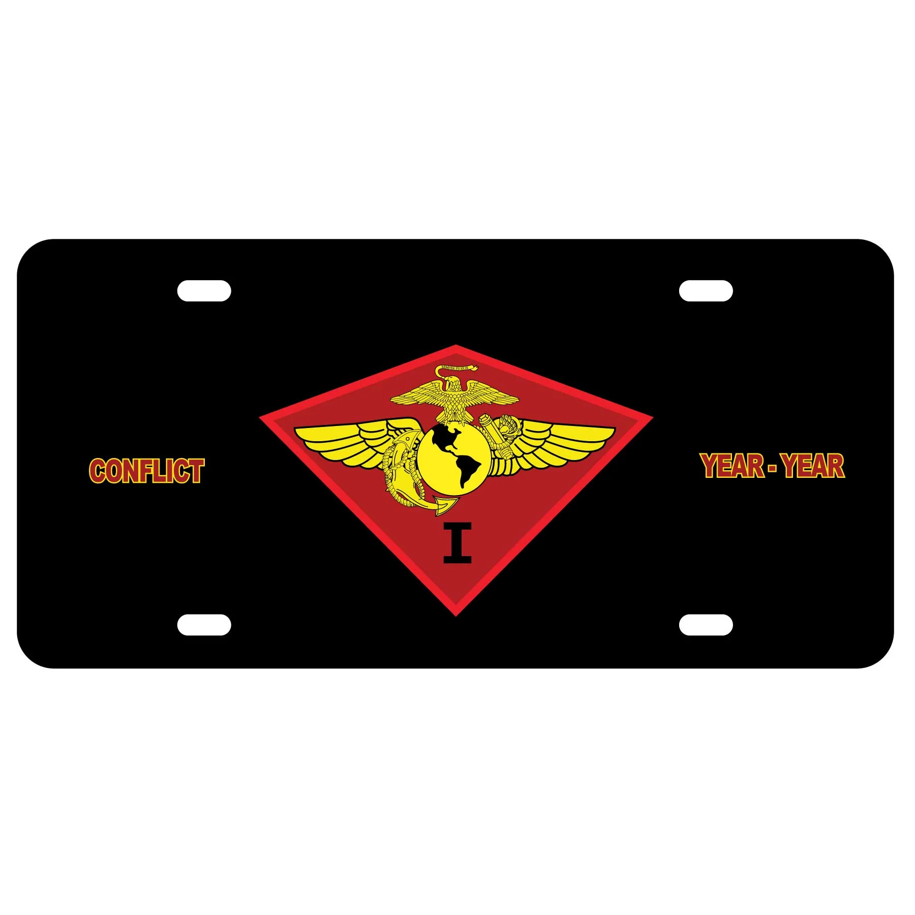 1st Marine Air Wing License Plate - Image 2