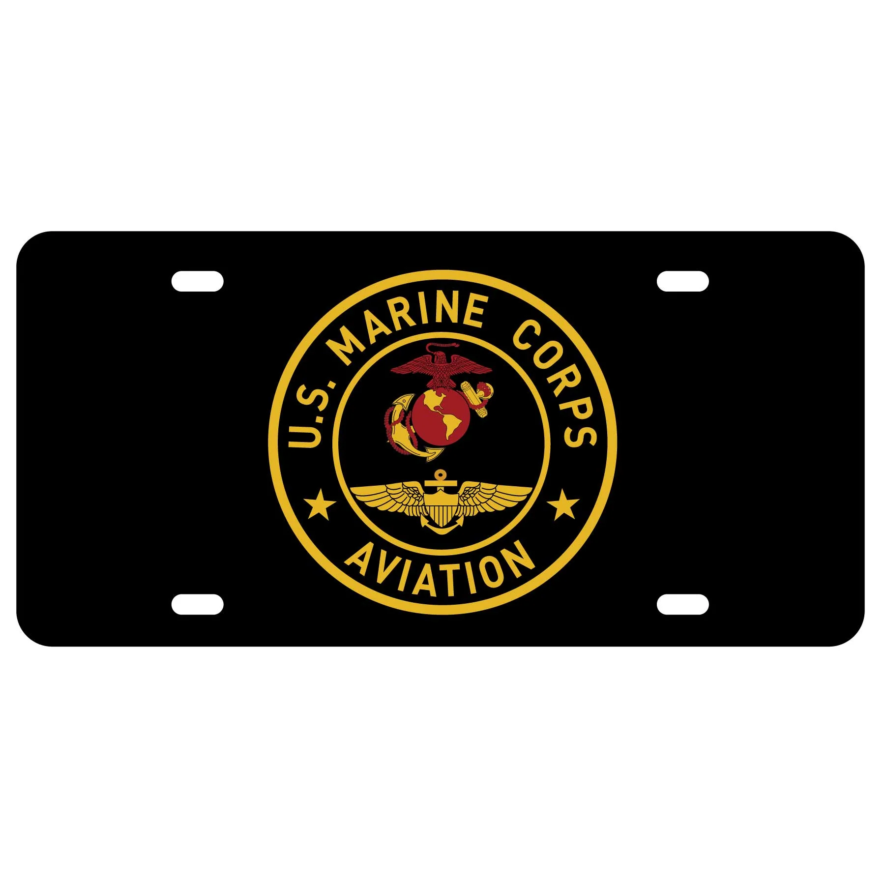 Marine Corps Aviation License Plate