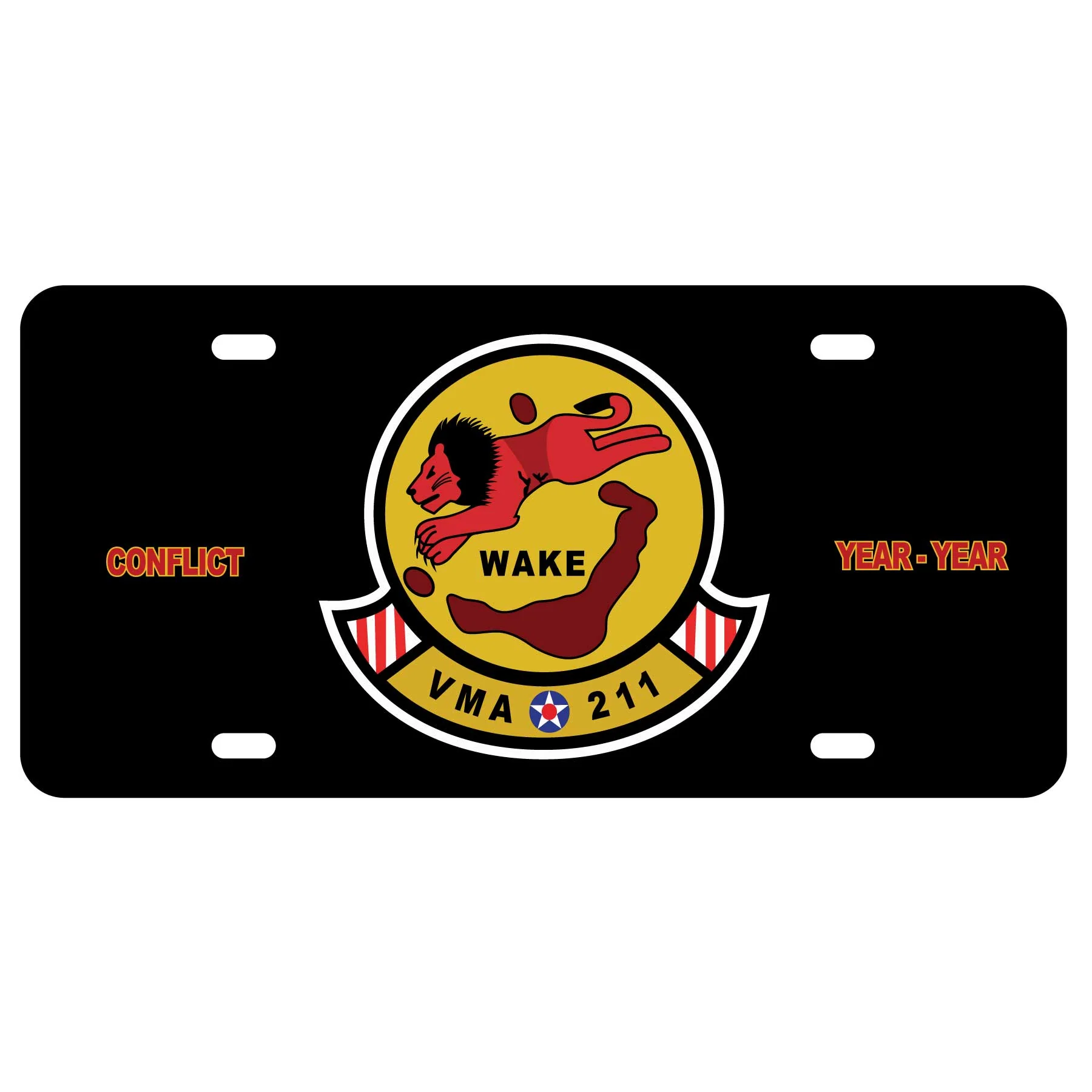 VMA-211 License Plate - Image 2