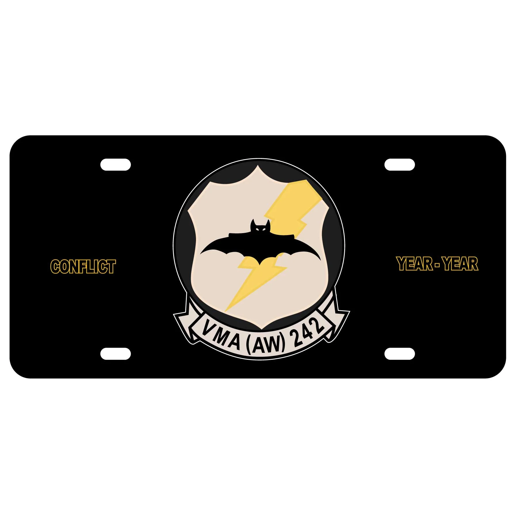 VMA(AW)-242 License Plate - Image 2