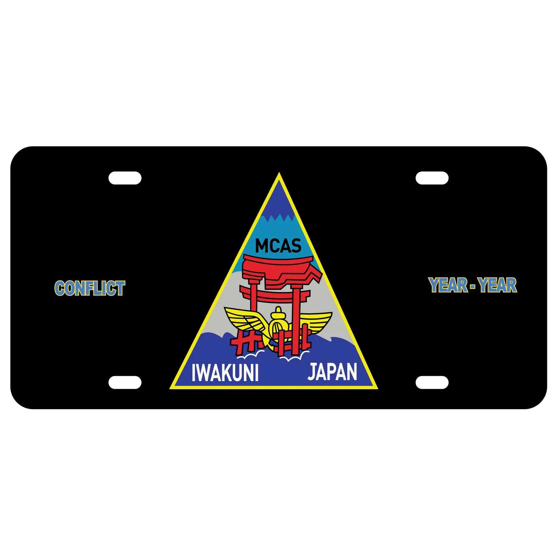 MCAS Iwakuni License Plate - Image 2