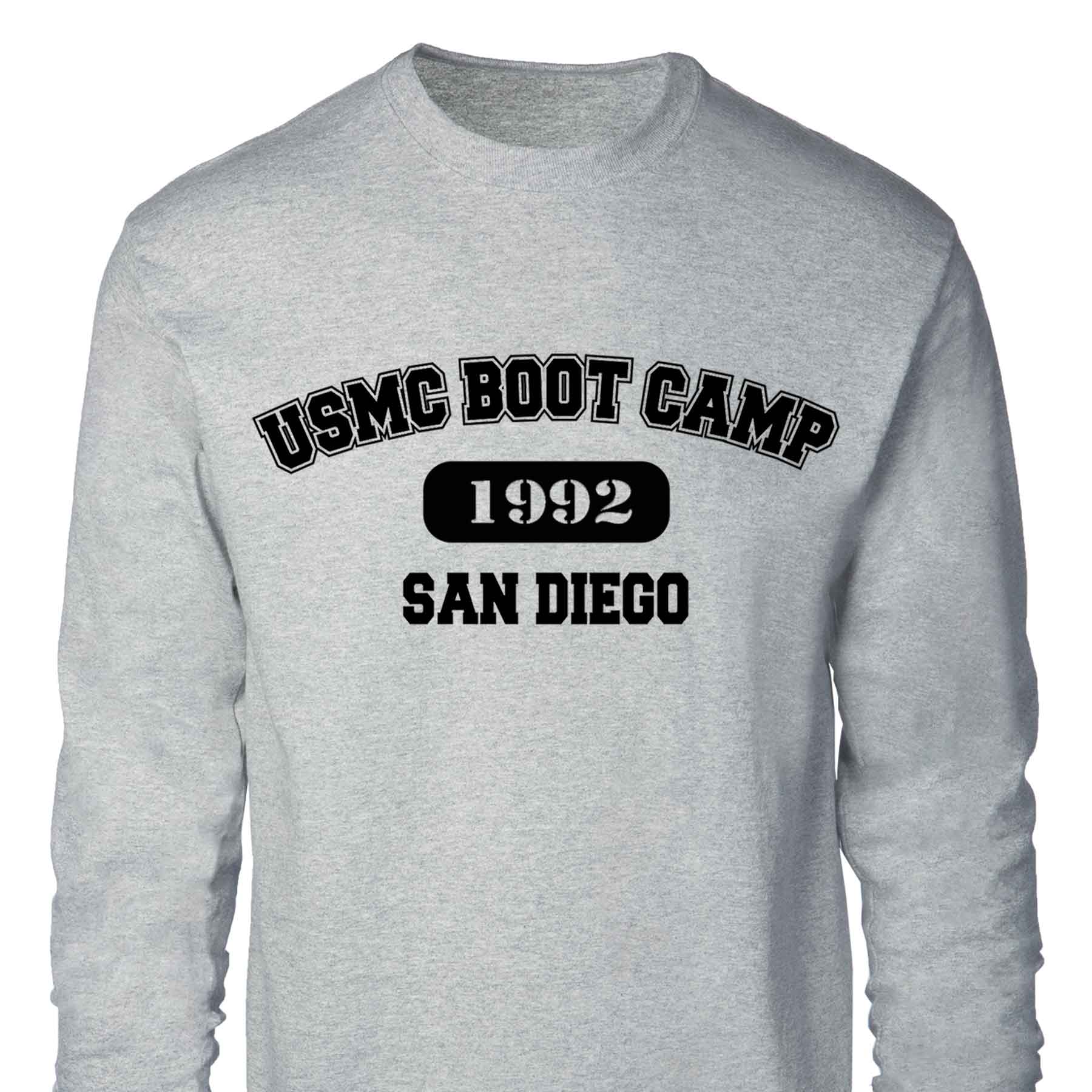 USMC Boot Camp Long Sleeve T-Shirt - Image 2