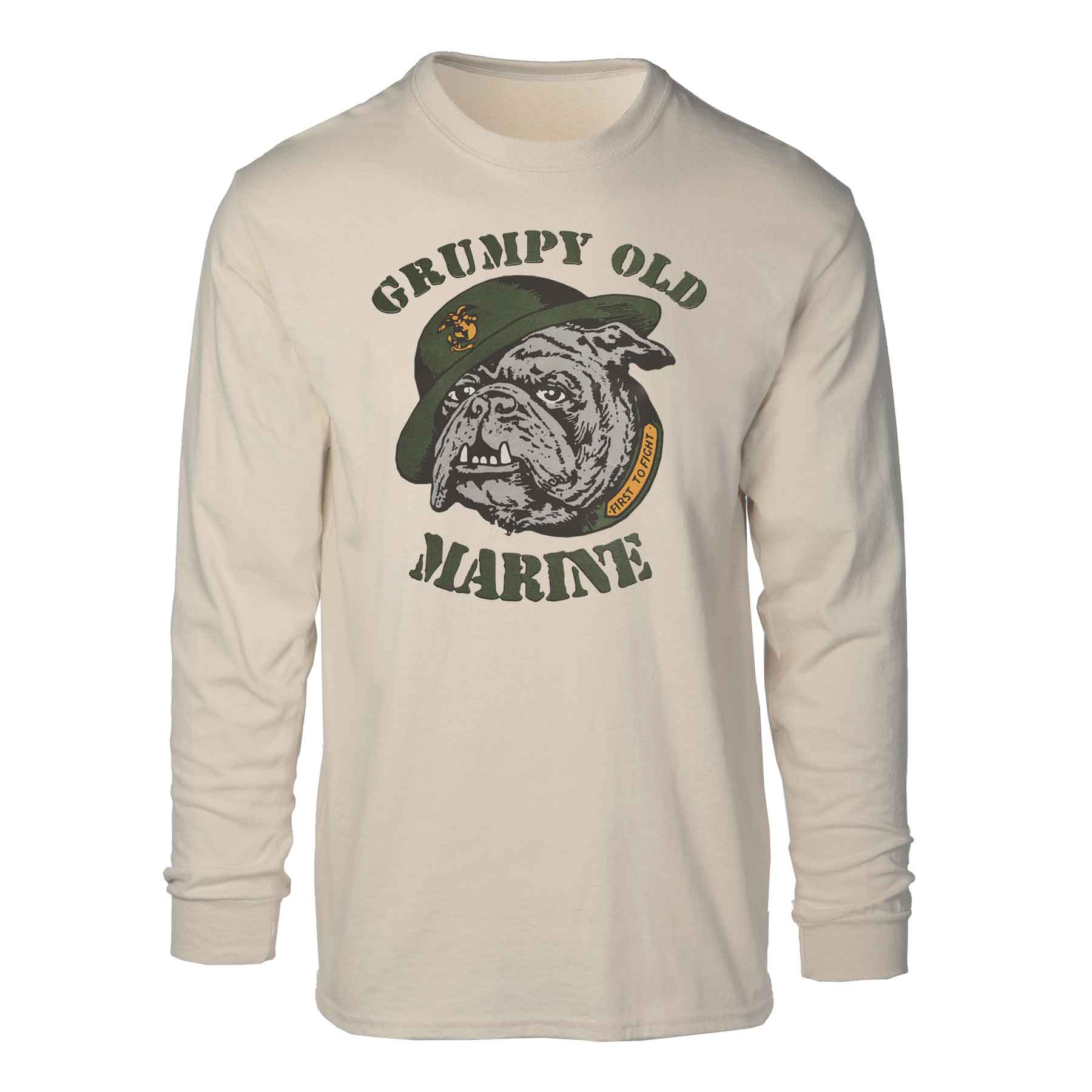 Grumpy Old Marine Long Sleeve - Image 5