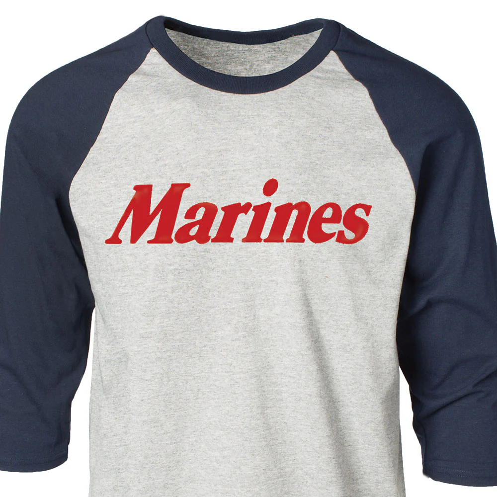 Marines Baseball Raglan T-Shirt - Image 2