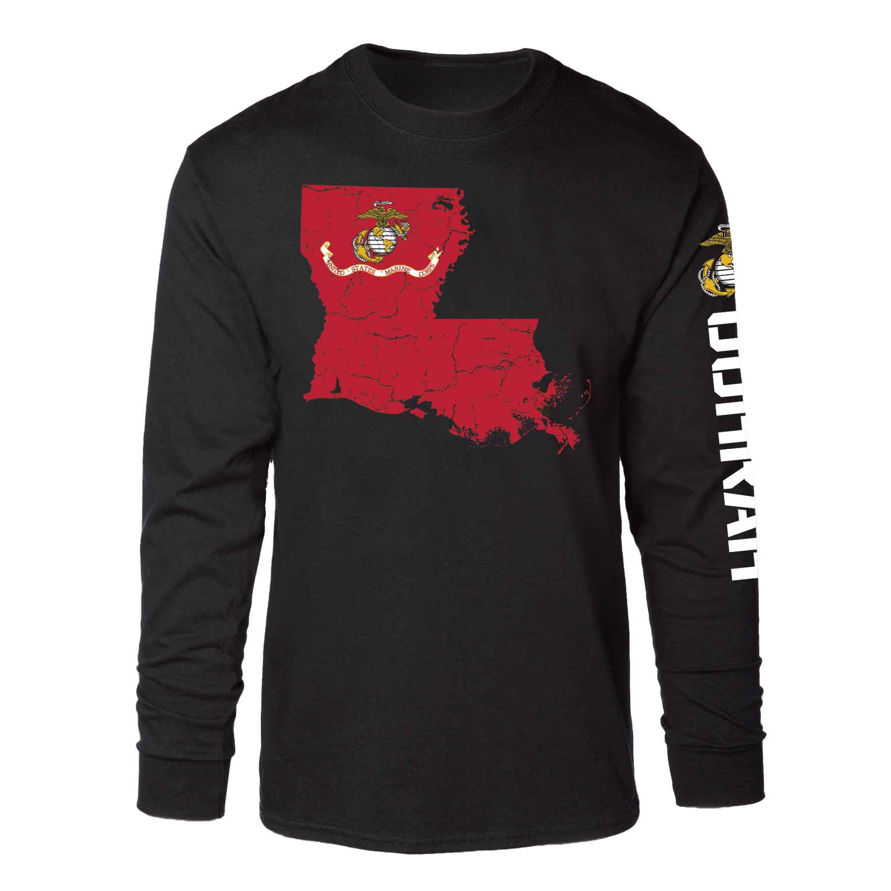 USMC Choose Your State Long Sleeve Shirt - Image 3