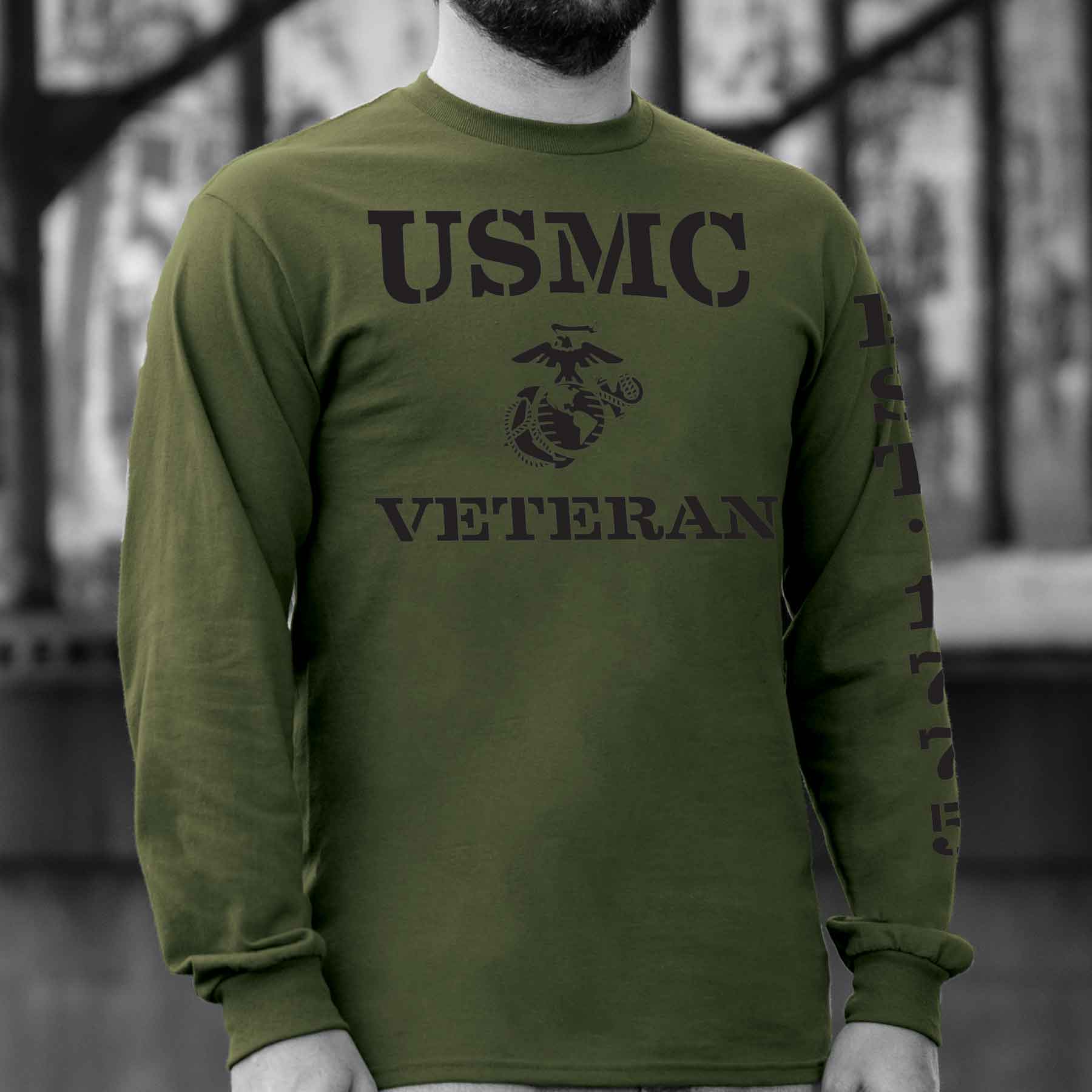 USMC Veteran Est. 1775 Long Sleeve - Image 8