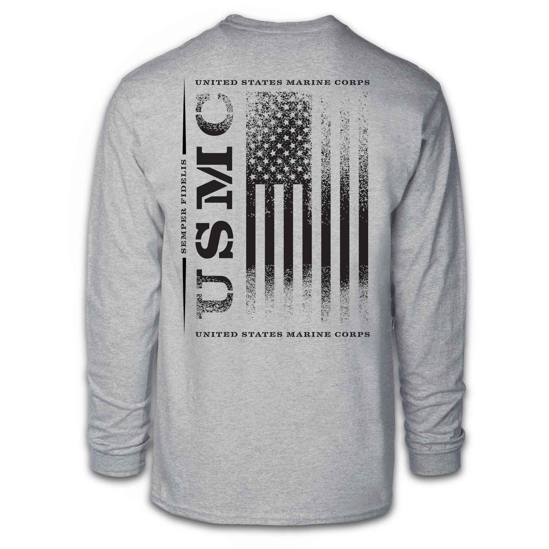 USA Flag Est. 1775 Long Sleeve
