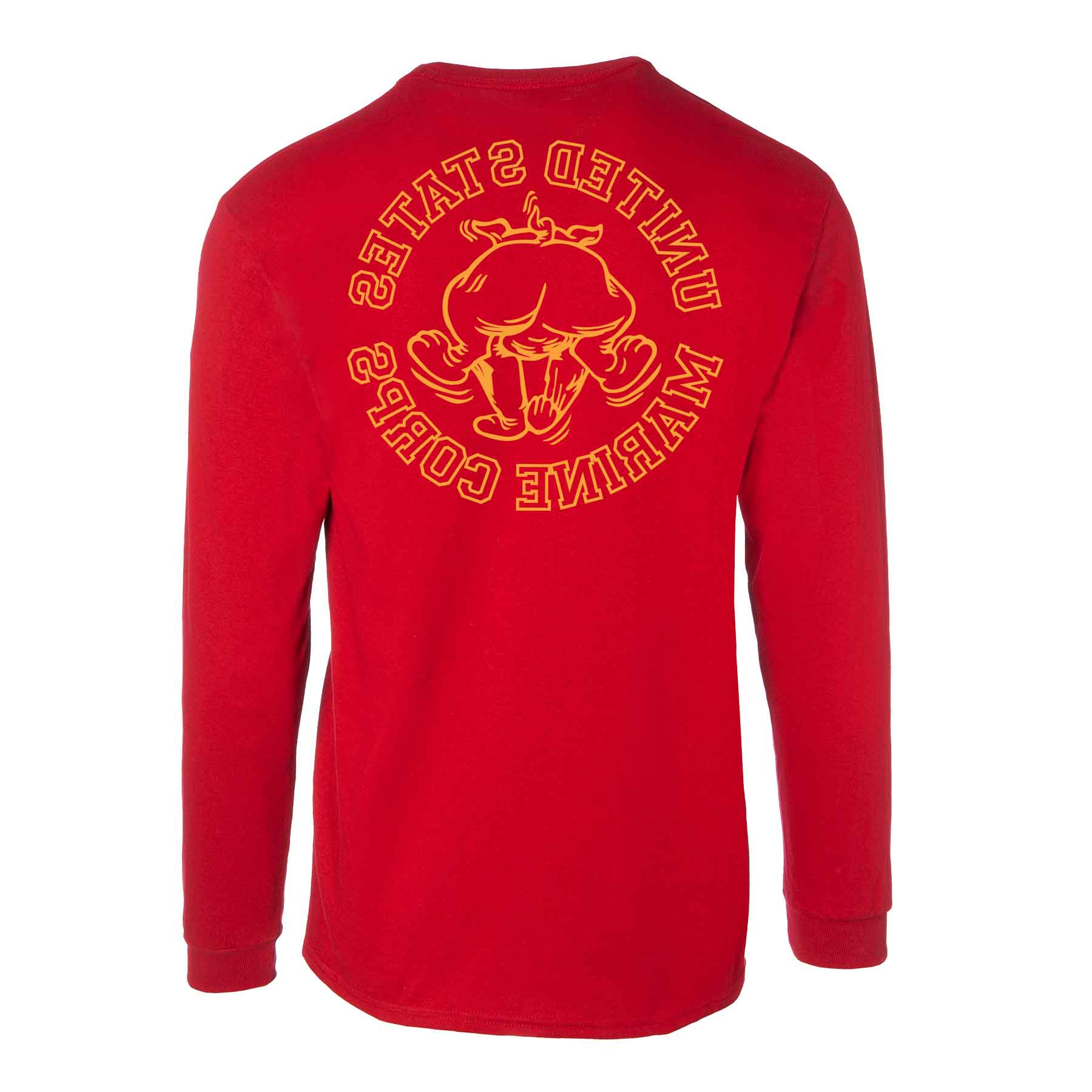 Vintage Bulldog Long Sleeve T-shirt - Image 8