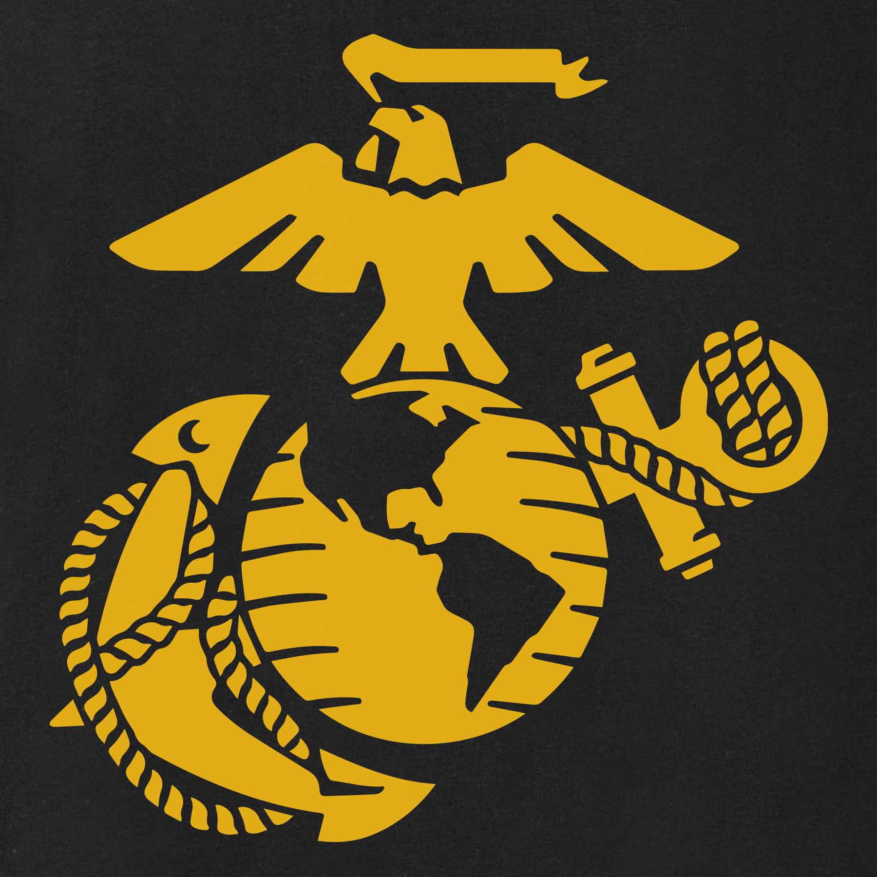 Marines Yellow Footprints Long Sleeve - Image 4