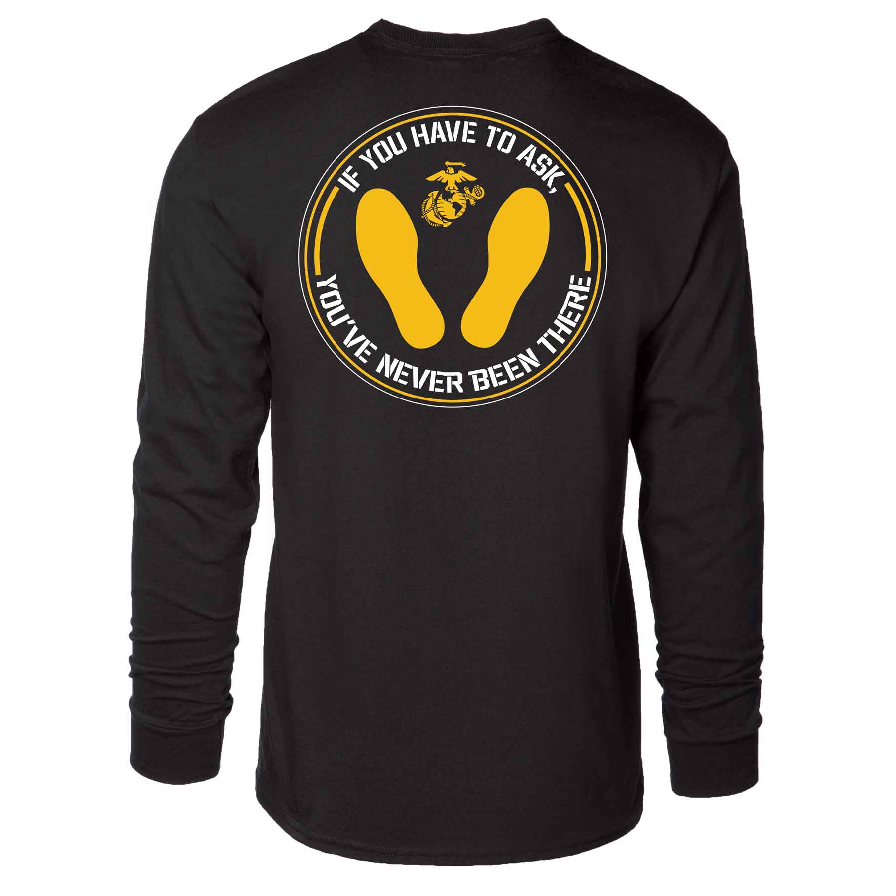 Marines Yellow Footprints Long Sleeve - Image 7