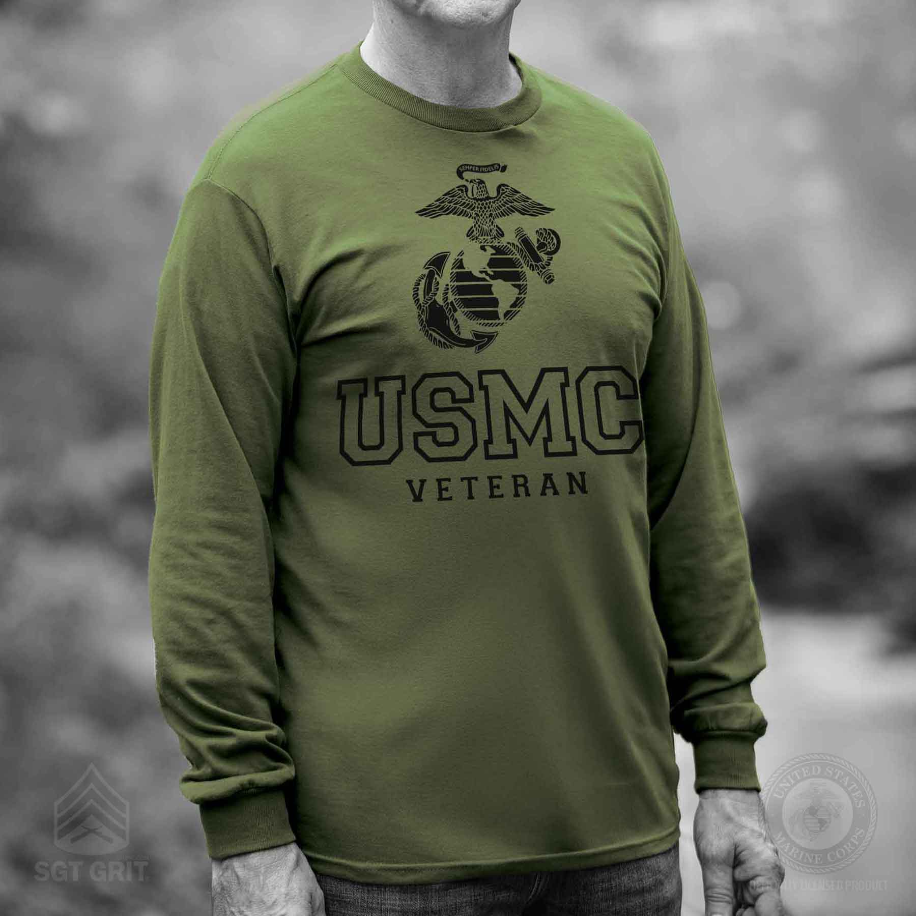 USMC Veteran Tonal Long Sleeve - Image 9