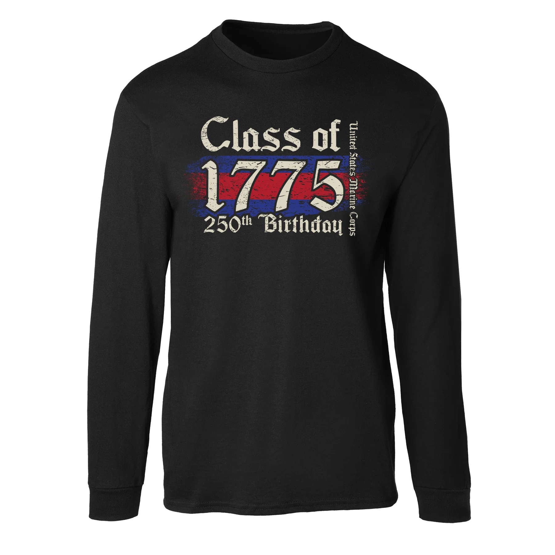 USMC 250th Birthday Class of 1775 Long Sleeve Shirt