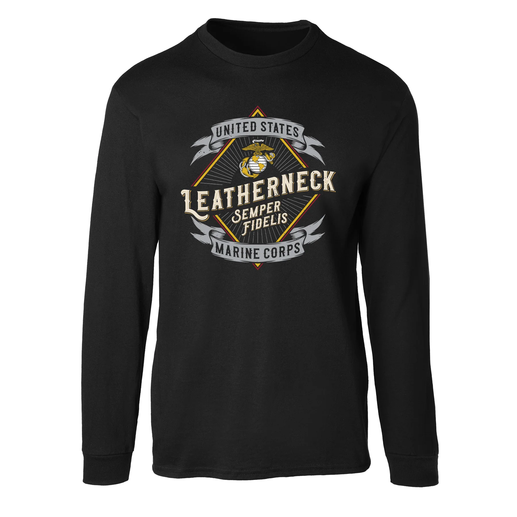 Marines Leatherneck Diamond Long Sleeve Shirt