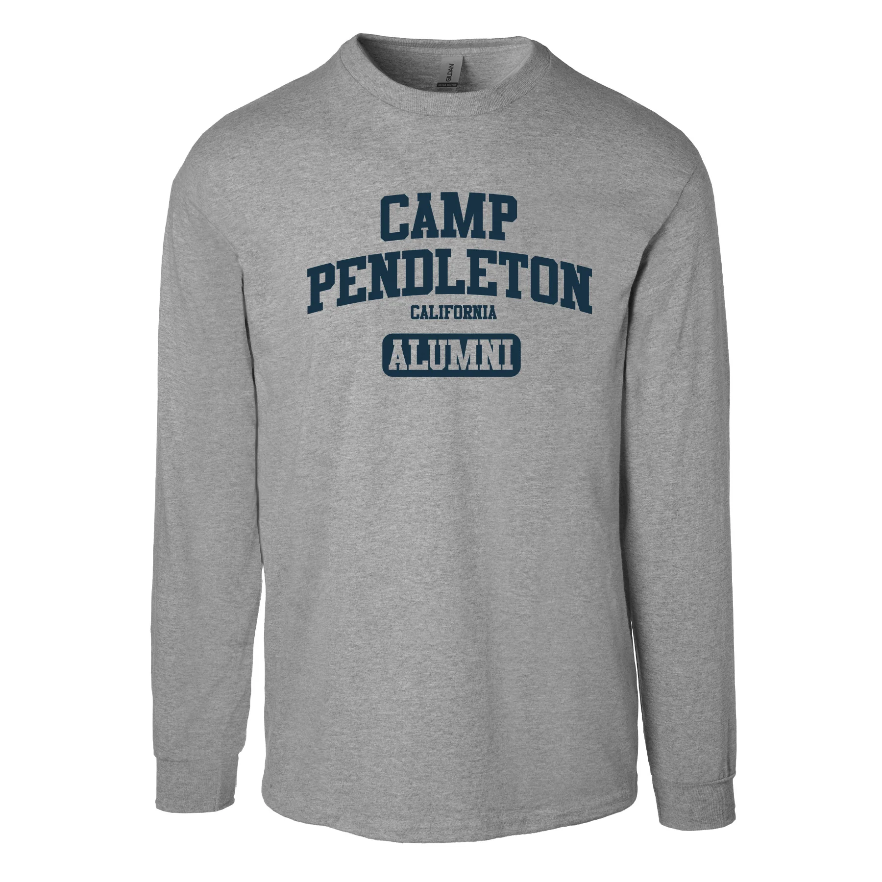 Marine Corps Camp Collegiate Alumni Long Sleeve T-Shirt