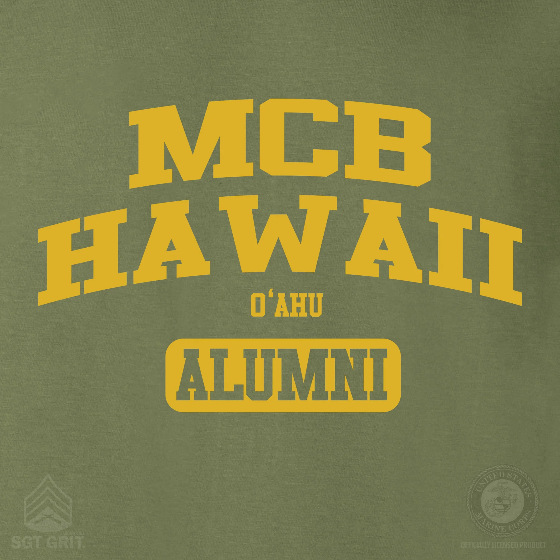 Marine Corps Camp Collegiate Alumni Long Sleeve T-Shirt - Image 46