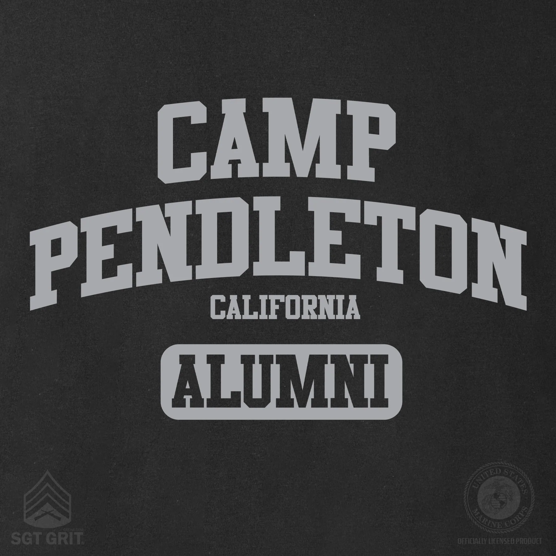 Marine Corps Camp Collegiate Alumni Long Sleeve T-Shirt - Image 50