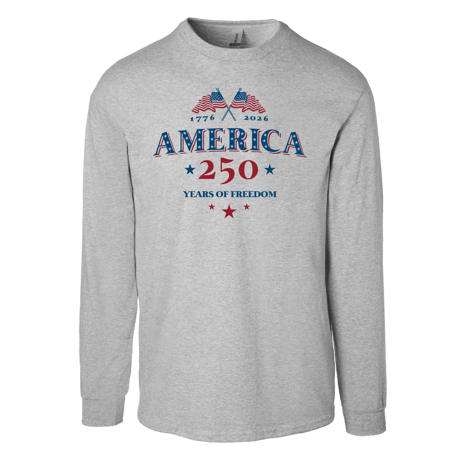 America 250 Years of Freedom Long Sleeve T-Shirt