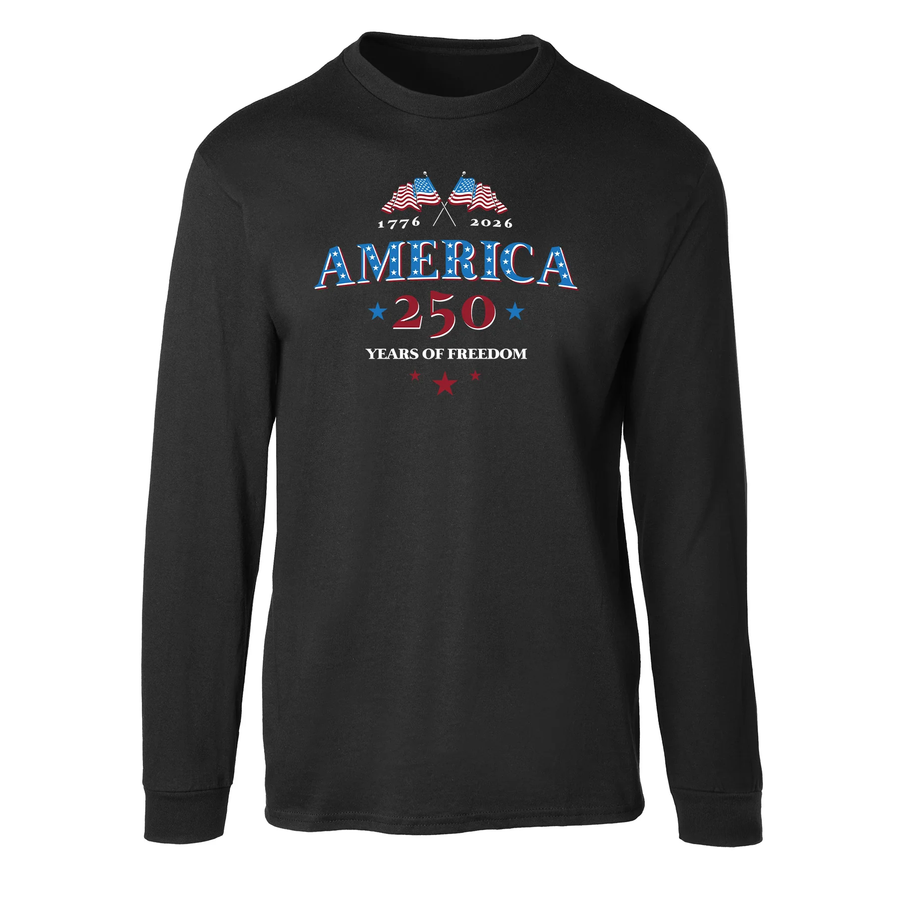 America 250 Years of Freedom Long Sleeve T-Shirt - Image 2