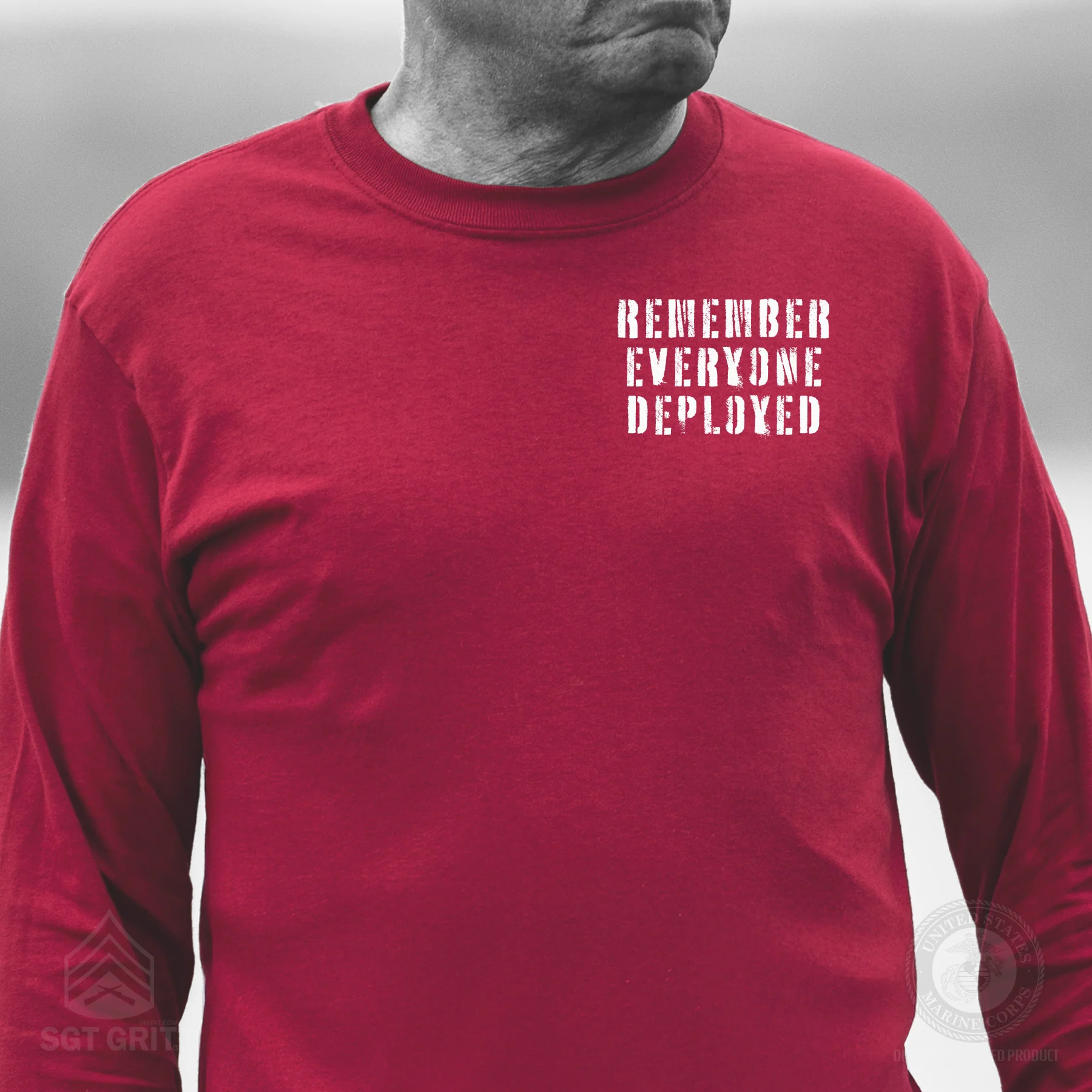 Remember Everyone Deployed Long Sleeve T-Shirt - Image 3