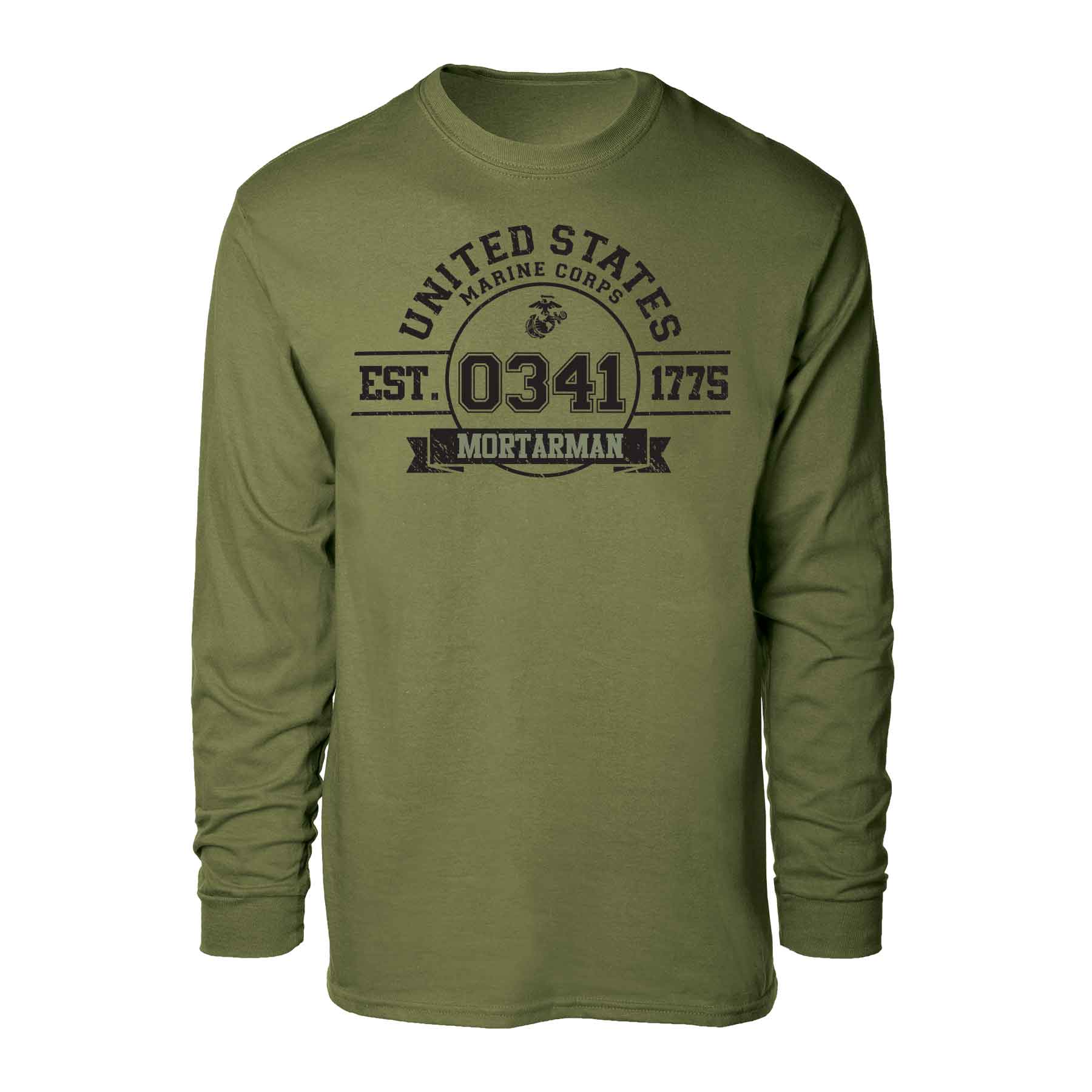 Choose Your Marine MOS Est. 1775 Long Sleeve - Image 3