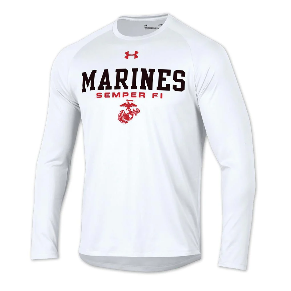 Under Armour Marines Semper Fi Long Sleeve Tech Tee - Image 3