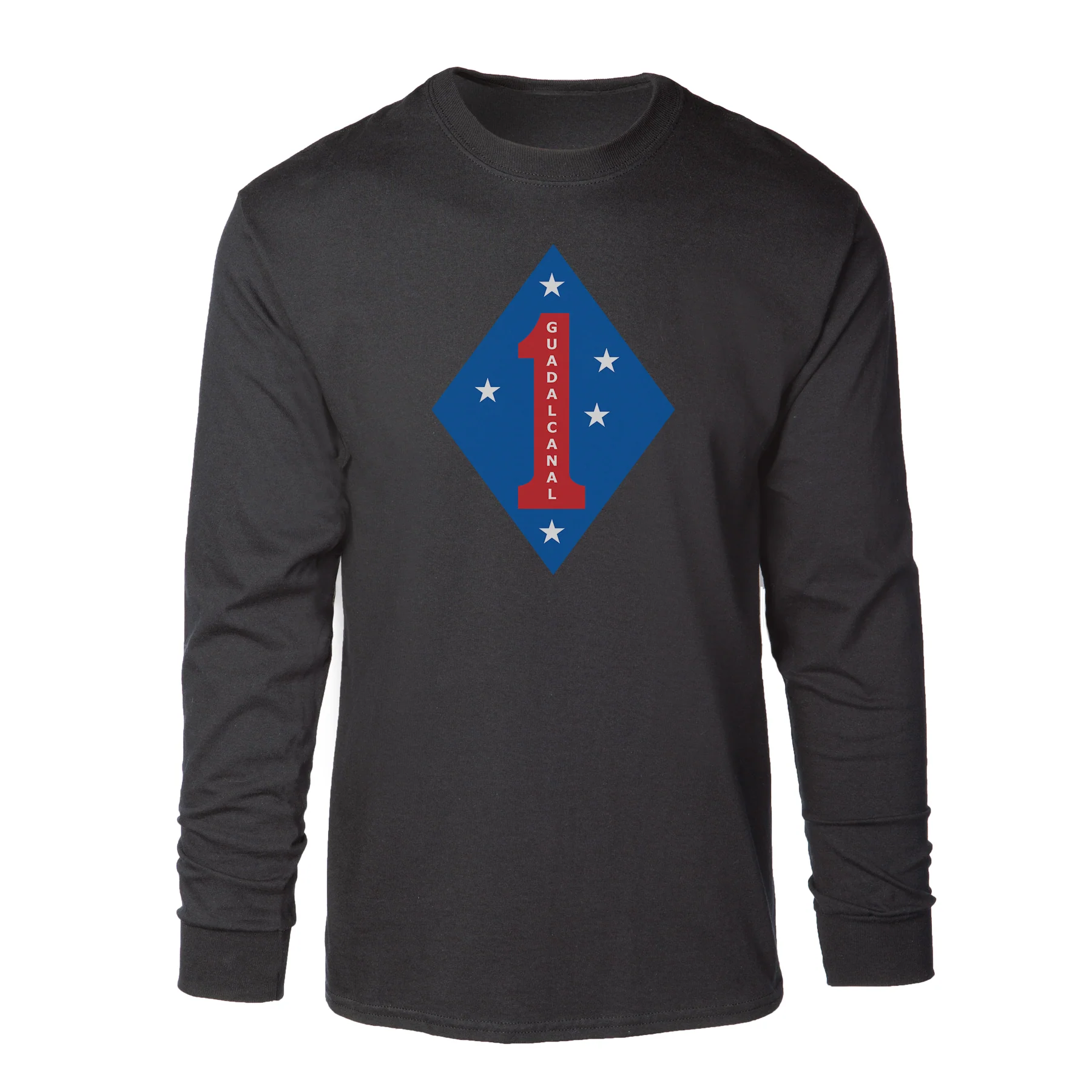 Guadalcanal 1st Marine Division Long Sleeve Shirt - Image 3