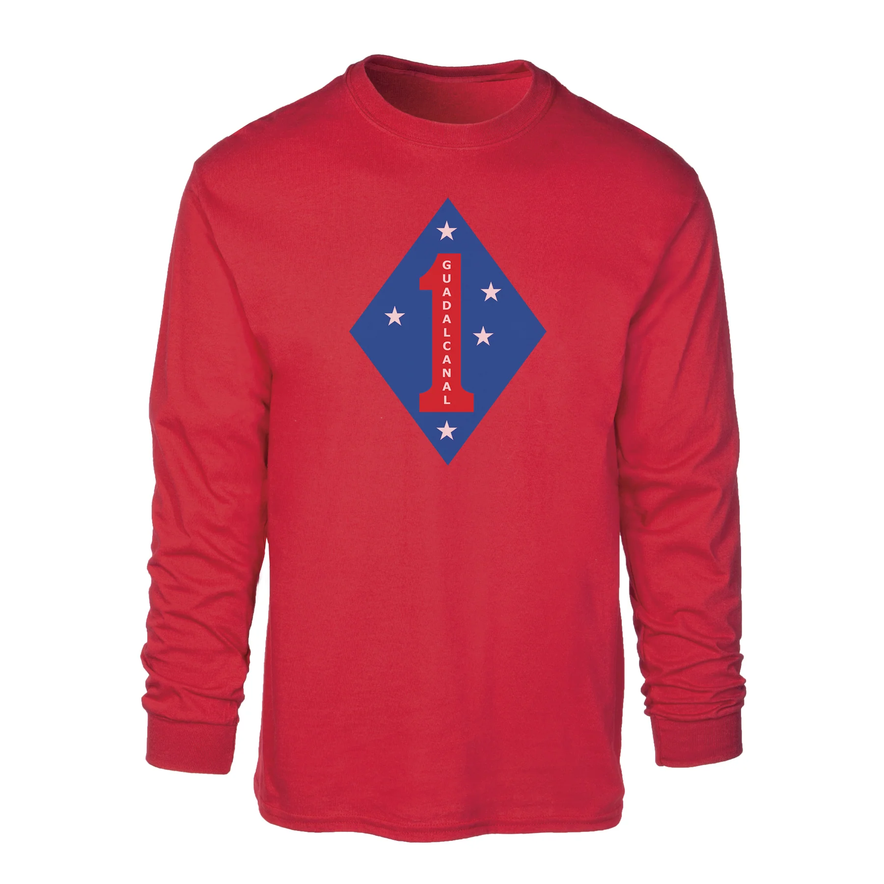 Guadalcanal 1st Marine Division Long Sleeve Shirt - Image 4