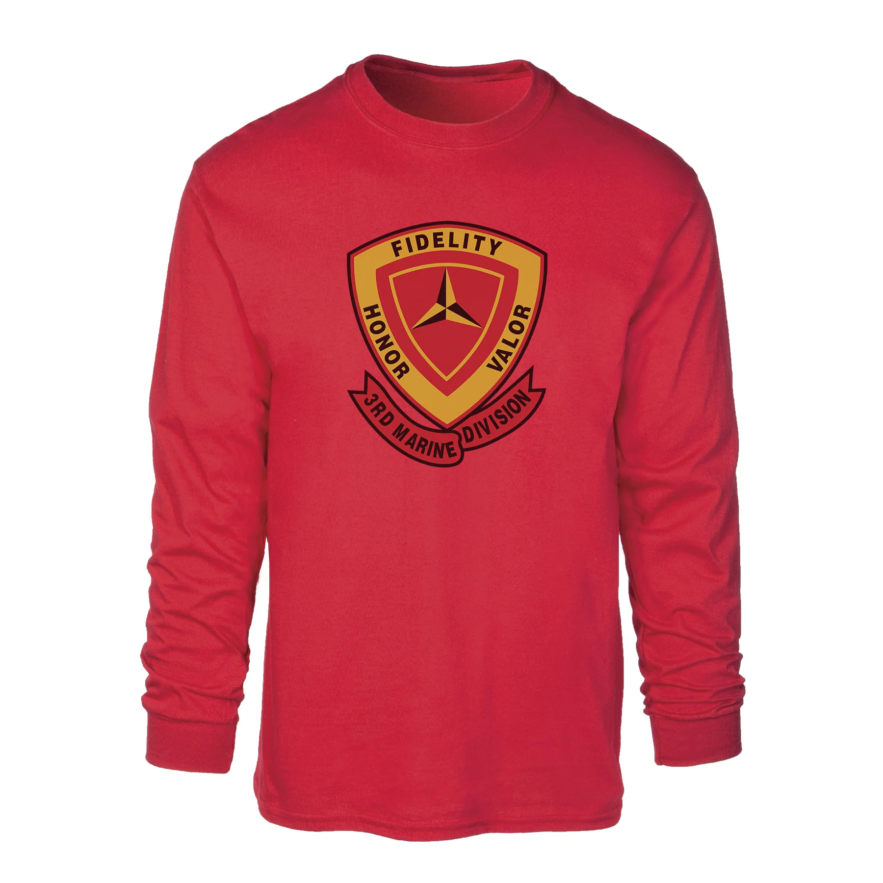 3rd Marine Division Long Sleeve Shirt - Image 4