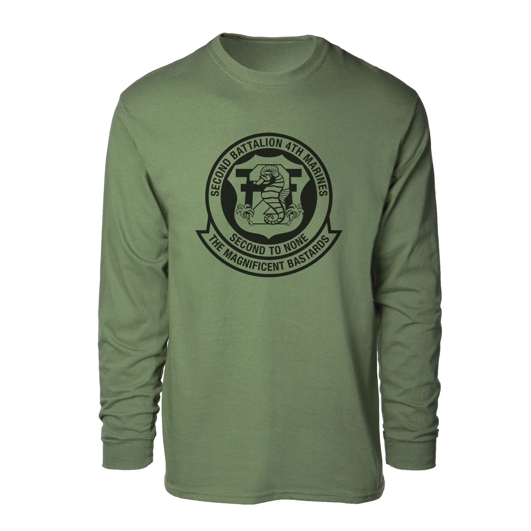 2nd Battalion 4th Marines Long Sleeve Shirt - Image 2